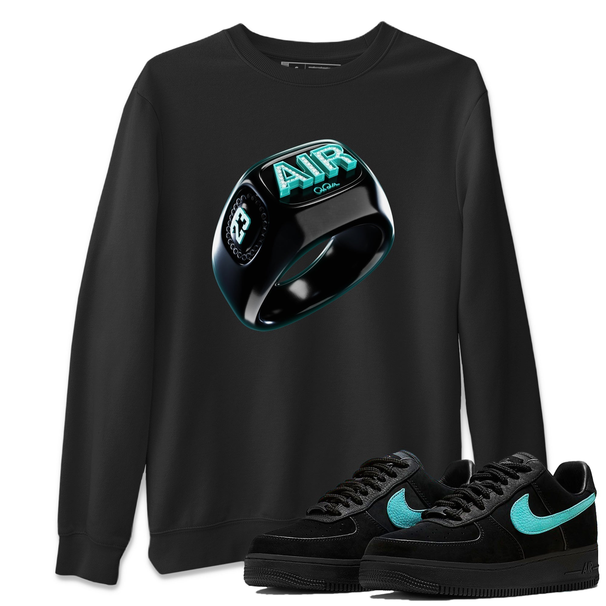 Diamond Ring Unisex Tops - Air Force 1 Tiffany