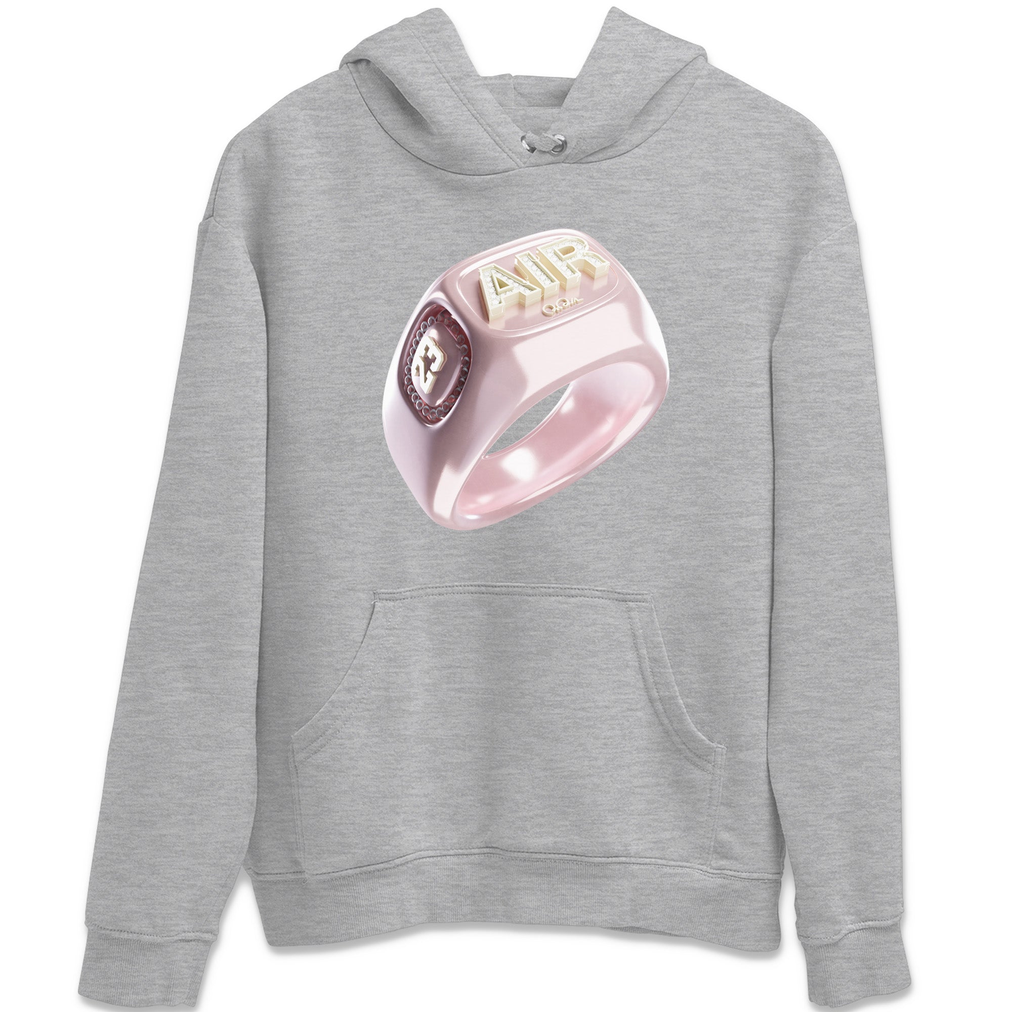 Diamond Ring Unisex Tops - Air Jordan 1 Washed Pink