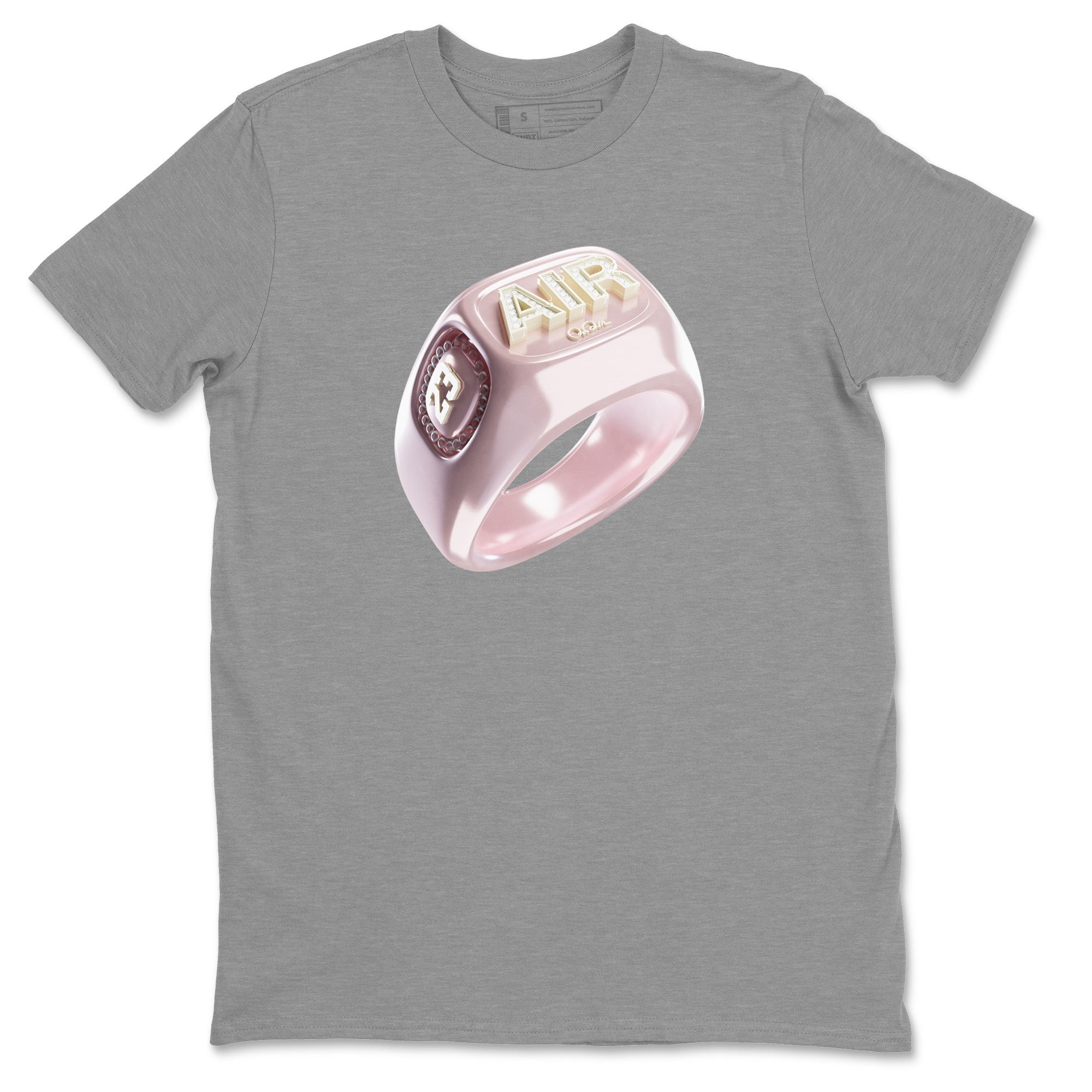 Diamond Ring Unisex Tops - Air Jordan 1 Washed Pink