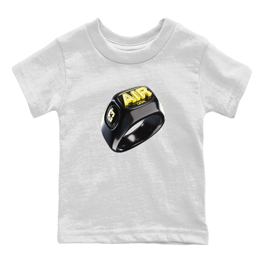 Diamond Ring Kids Tops - Air Jordan 4 Thunder