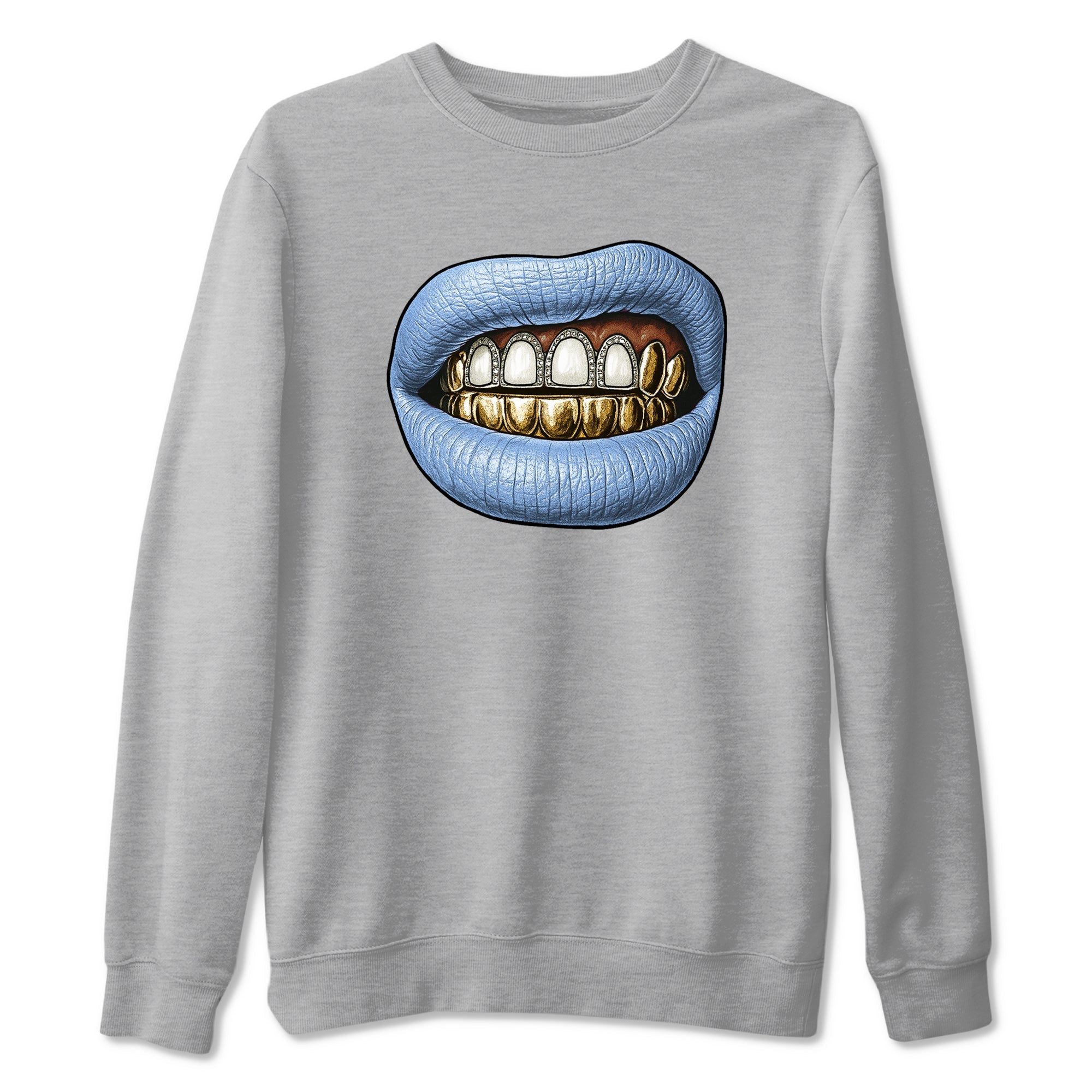 Diamond Teeth snkmatch Tees - Air Jordan 4 Forget Me Not