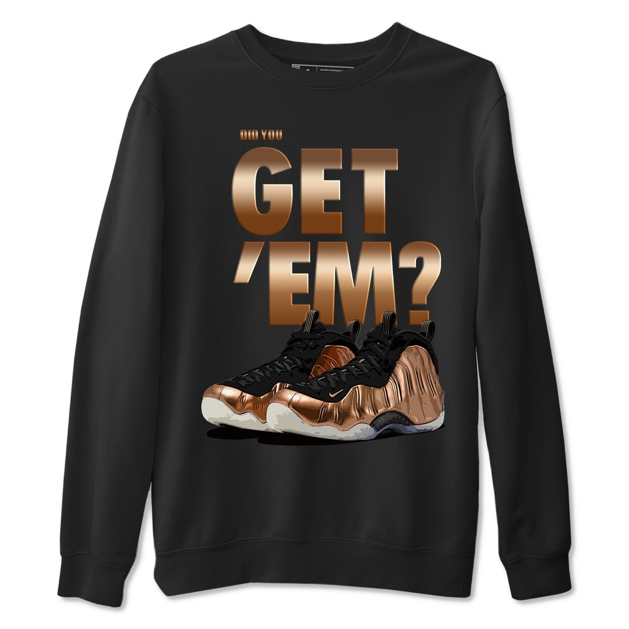 Did You Get 'Em snkmatch Tees - Air Foamposite One Metallic Copper