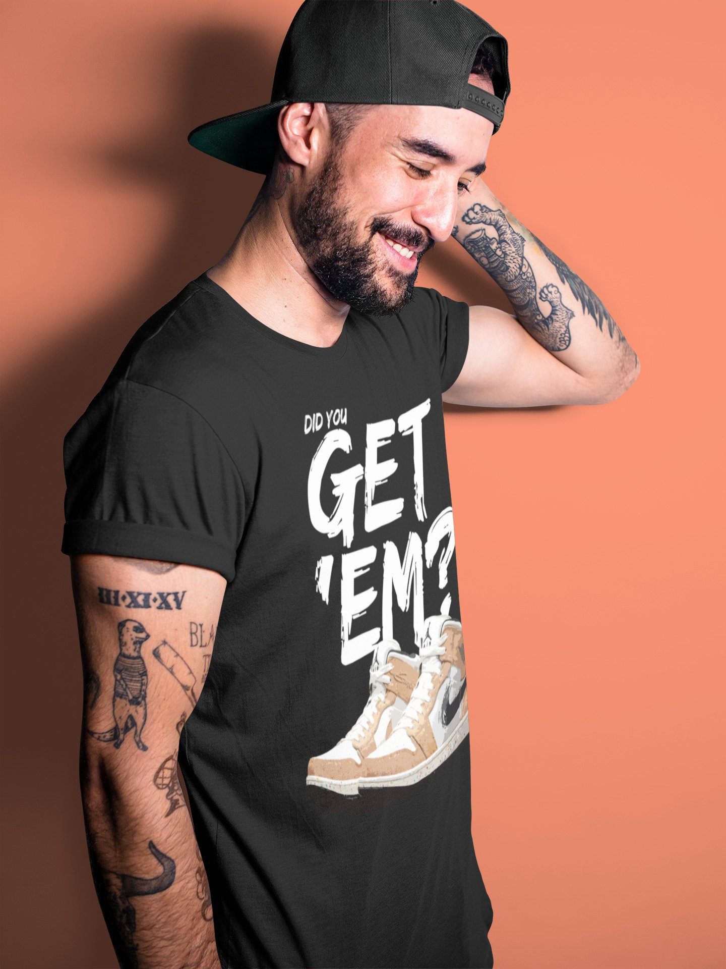 Did You Get 'Em Unisex Tops - Air Jordan 1 Brushstroke