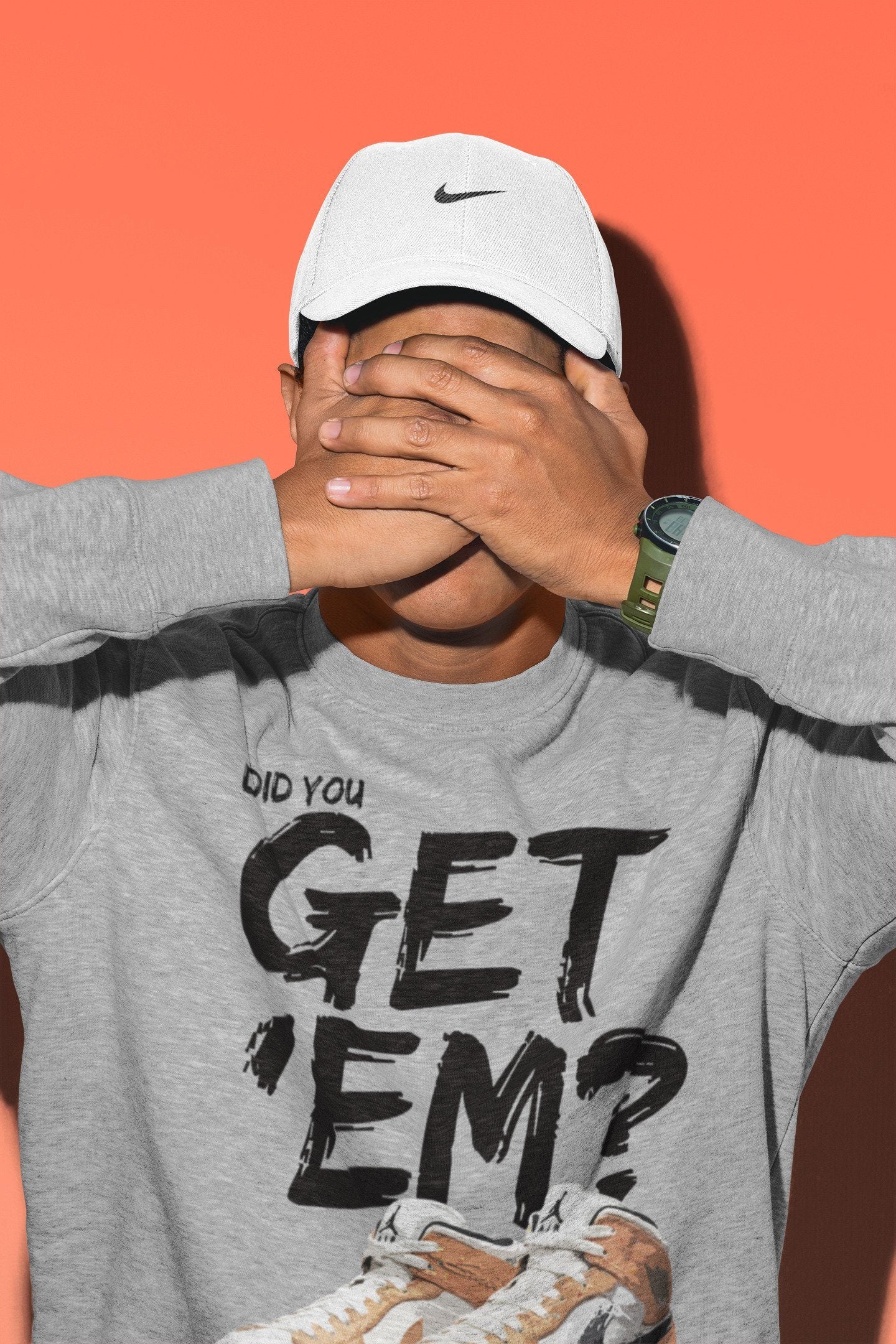 Did You Get 'Em Unisex Tops - Air Jordan 1 Brushstroke