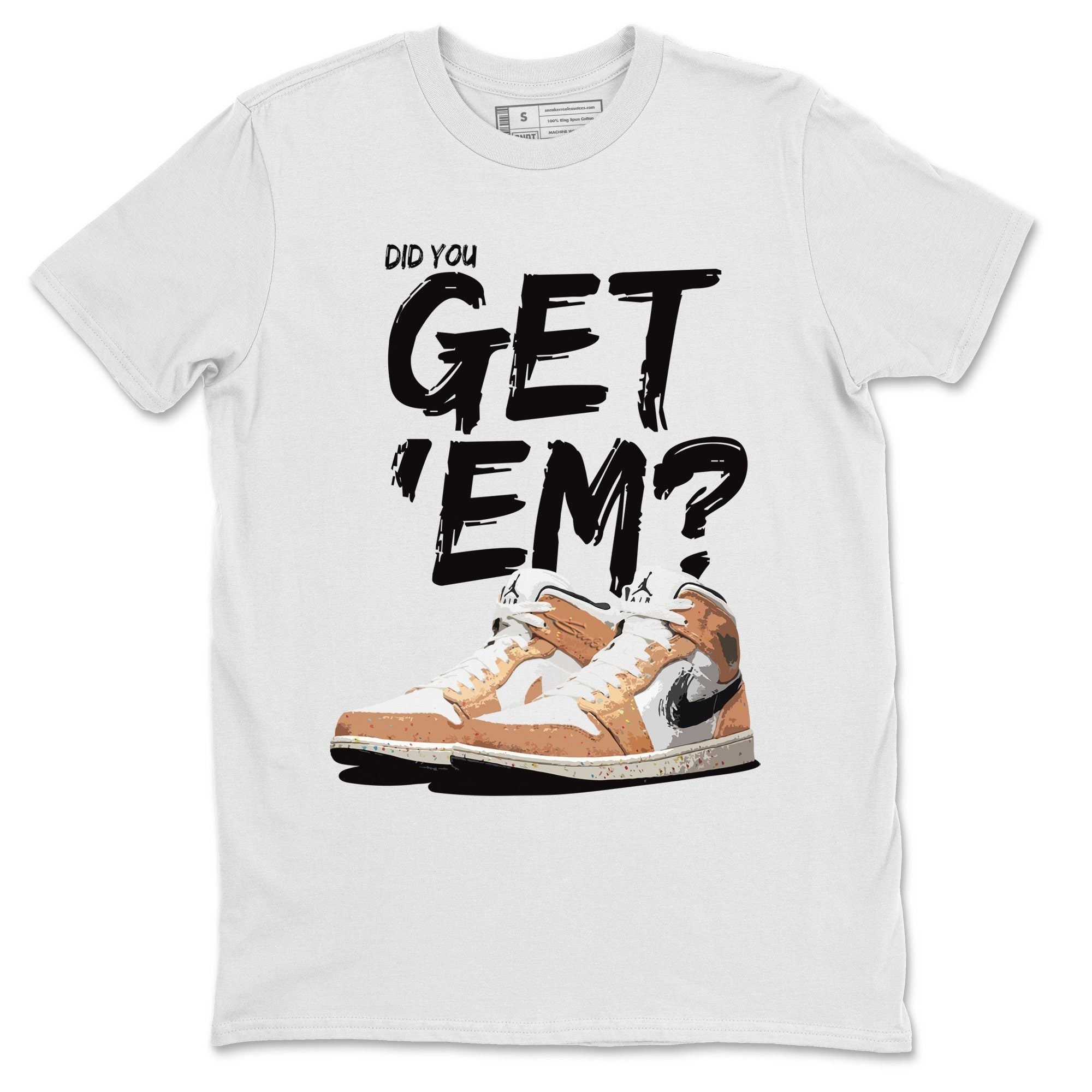 Did You Get 'Em Unisex Tops - Air Jordan 1 Brushstroke