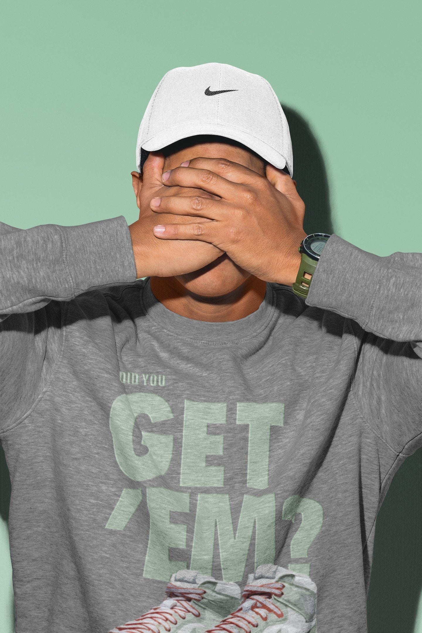 Did You Get 'Em Unisex Tops - Air Jordan 1 Seafoam