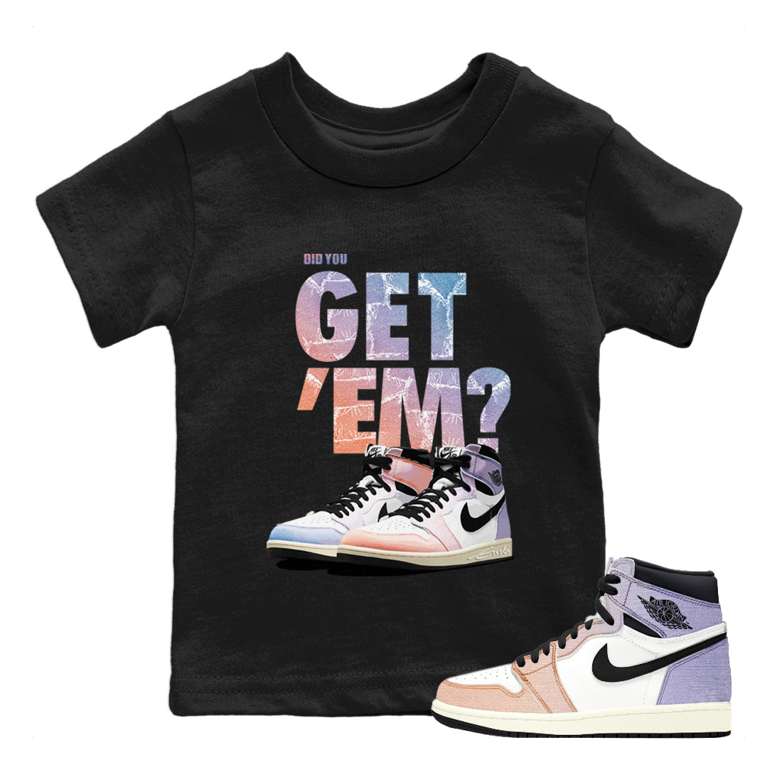 Did You Get 'Em Kids Tops - Air Jordan 1 Skyline