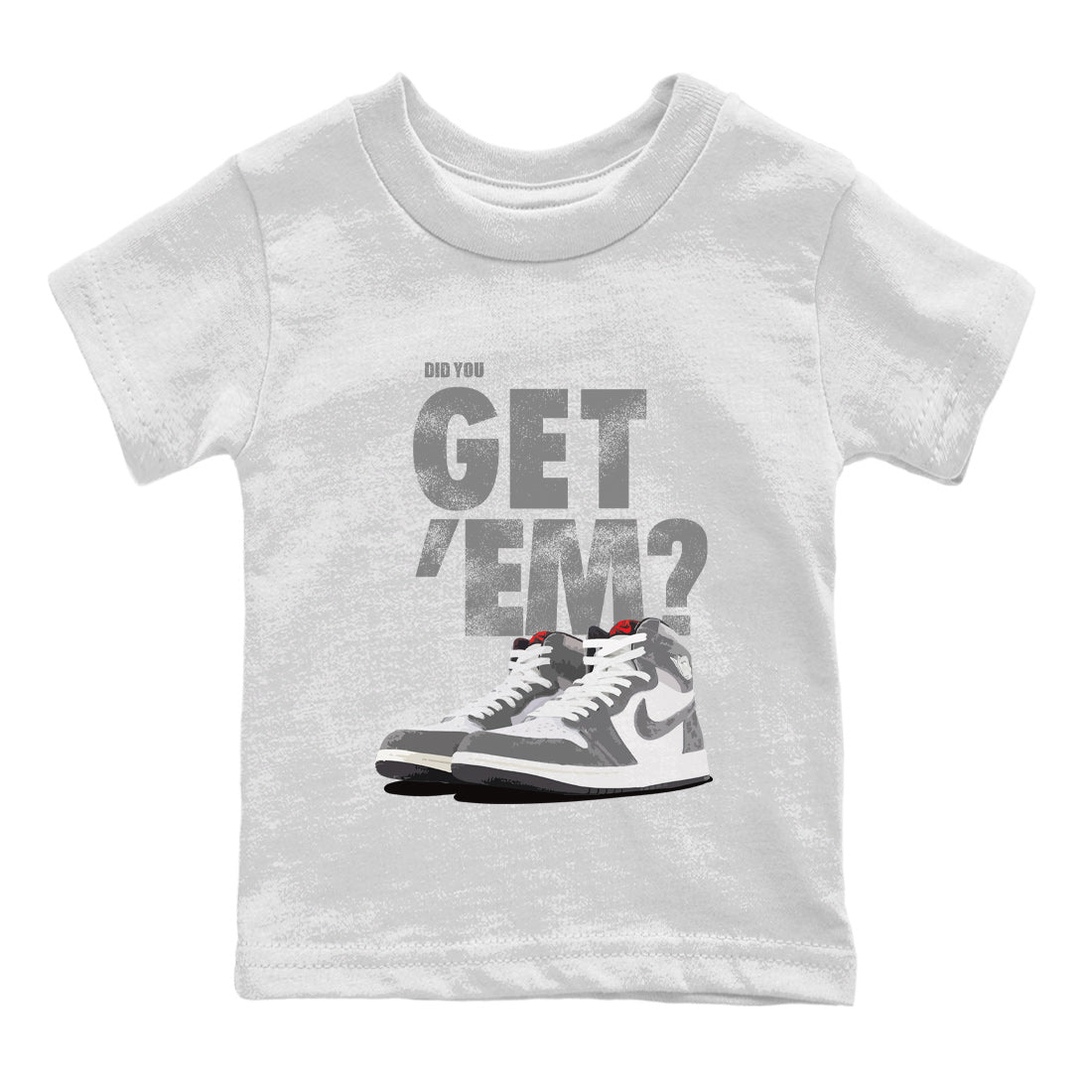 Did You Get 'Em Kids Tops - Air Jordan 1 Washed Heritage