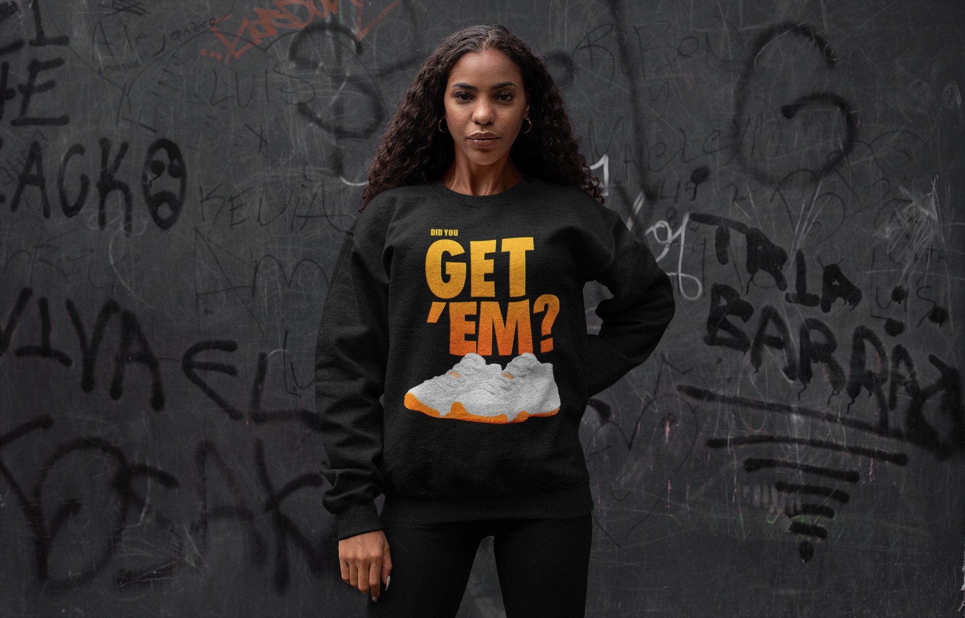 Did You Get 'Em Unisex Tops - Air Jordan 11 Citrus