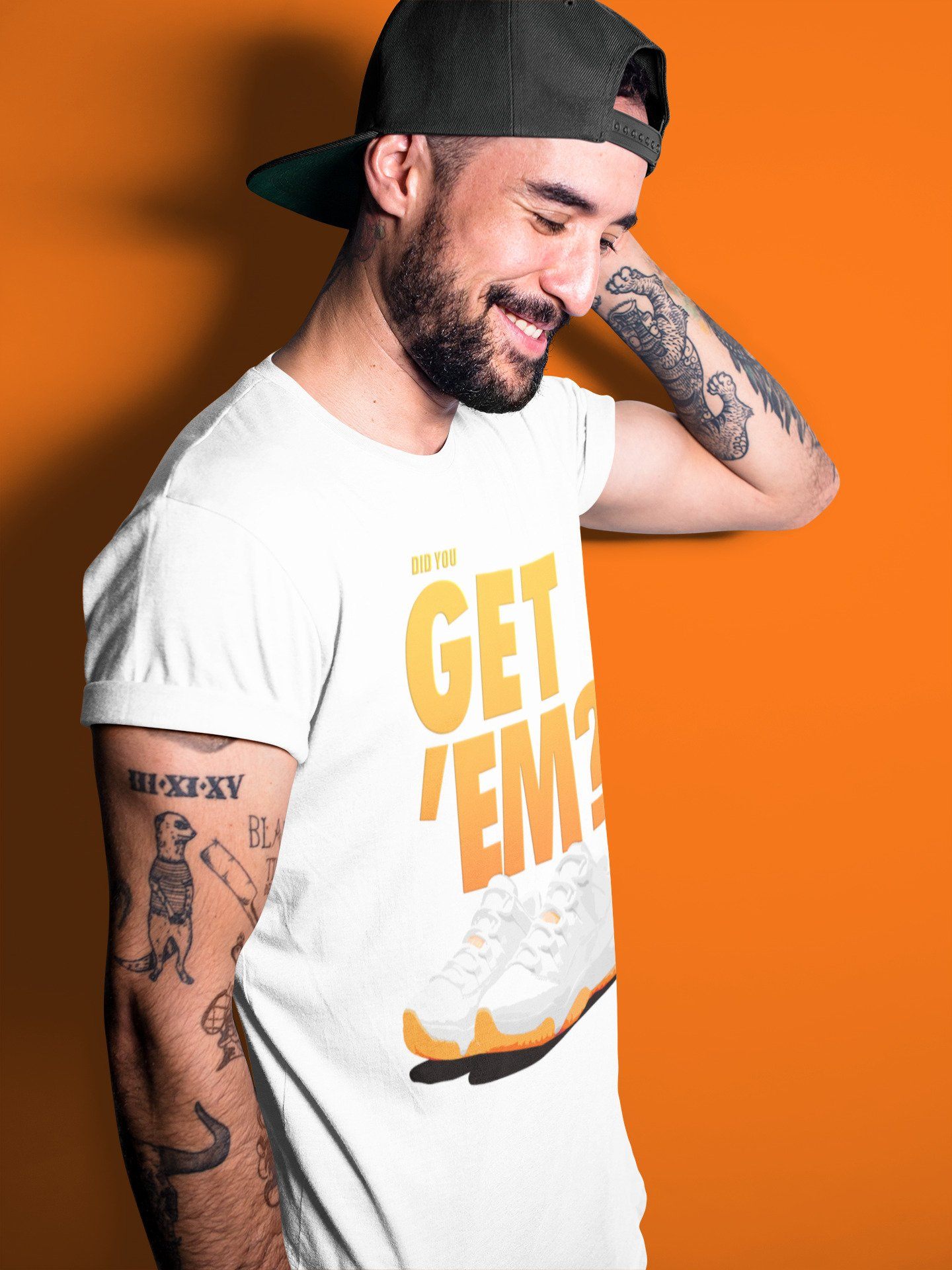 Did You Get 'Em Unisex Tops - Air Jordan 11 Citrus