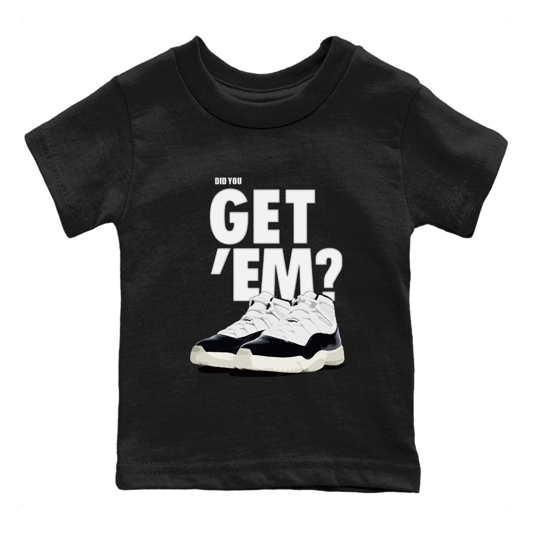 Did You Get 'Em snkmatch Tee Kids - Air Jordan 11 Gratitude