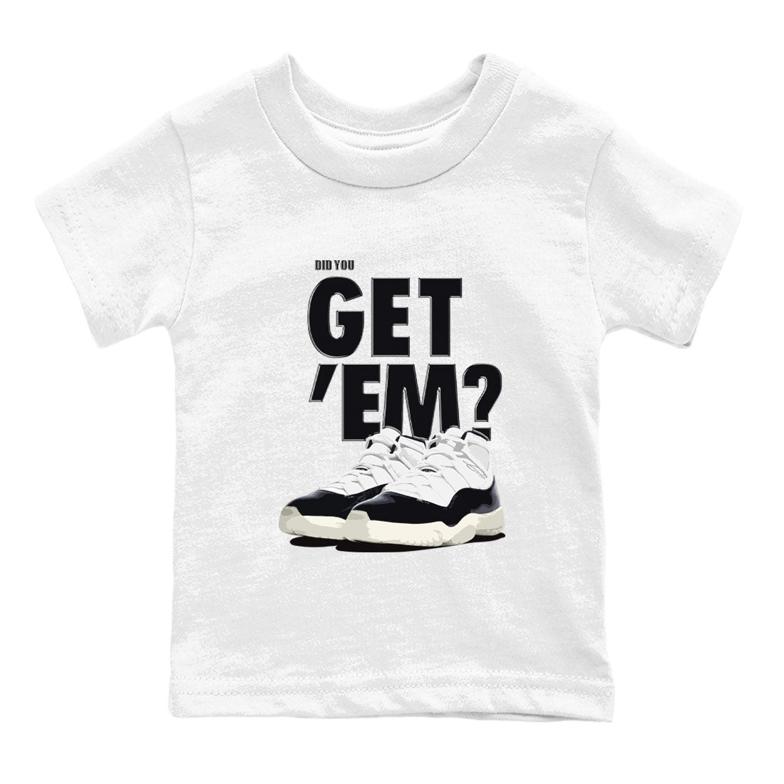 Did You Get 'Em snkmatch Tee Kids - Air Jordan 11 Gratitude