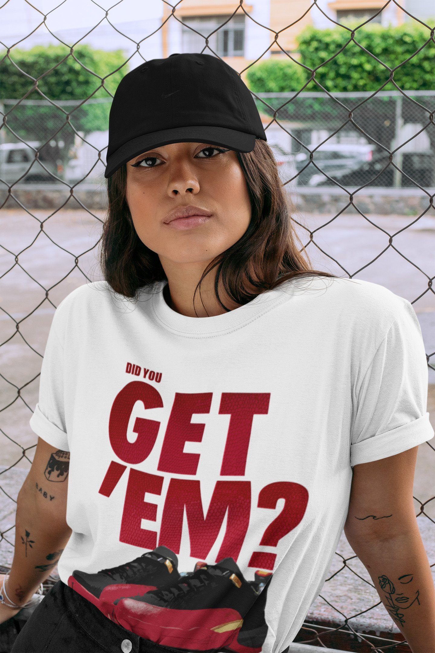 Did You Get 'Em Unisex Tops - Air Jordan 12 Super Bowl