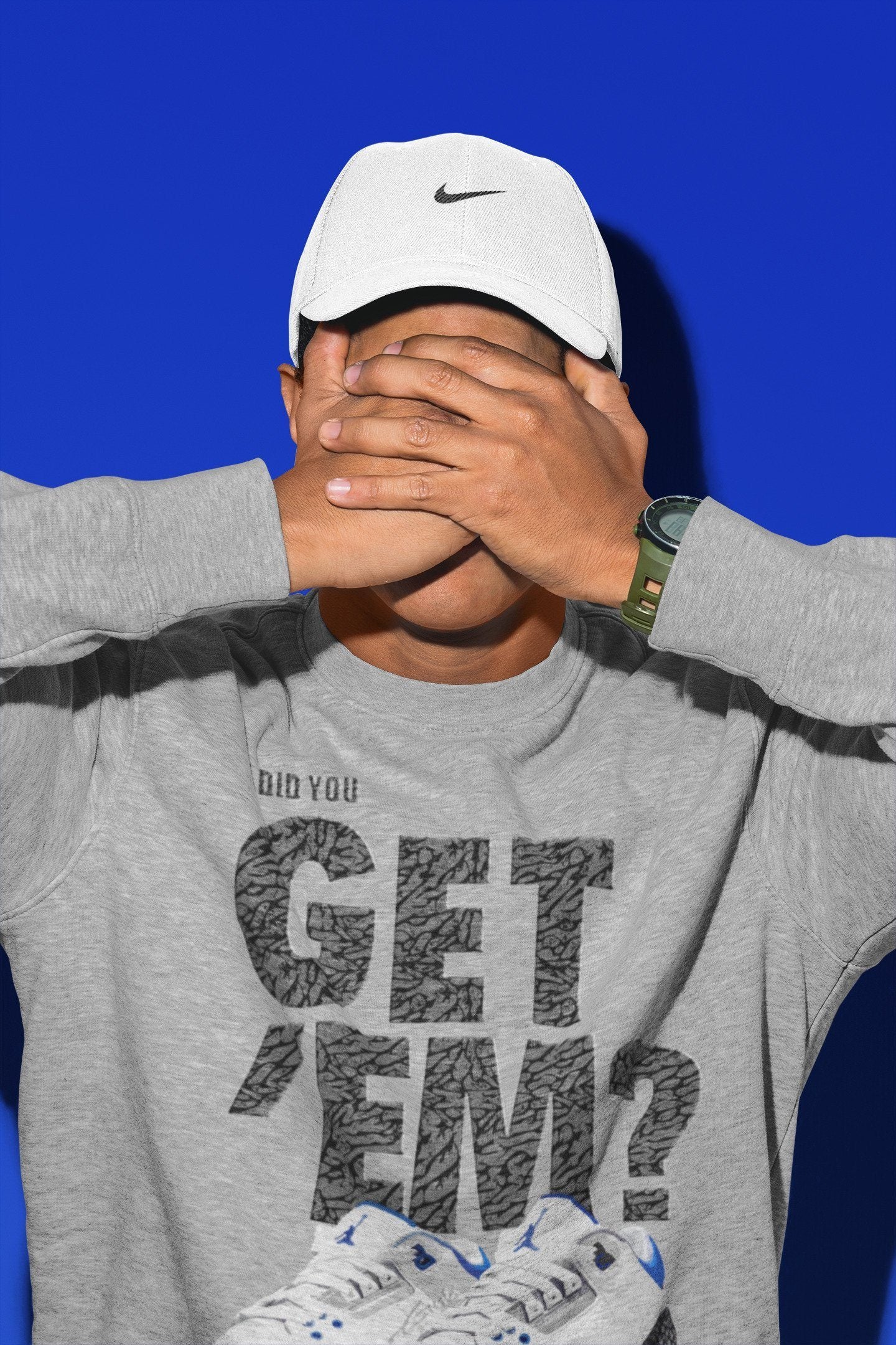 Did You Get 'Em Unisex Tops - Air Jordan 3 Racer Blue