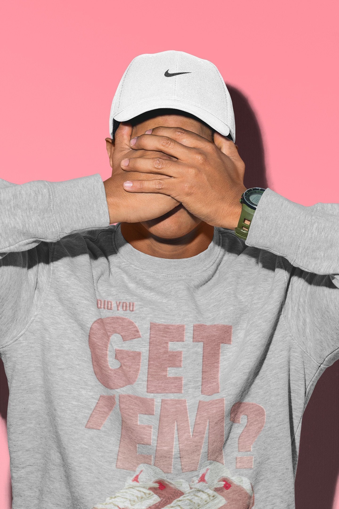 Did You Get 'Em Unisex Tops - Air Jordan 3 Rust Pink