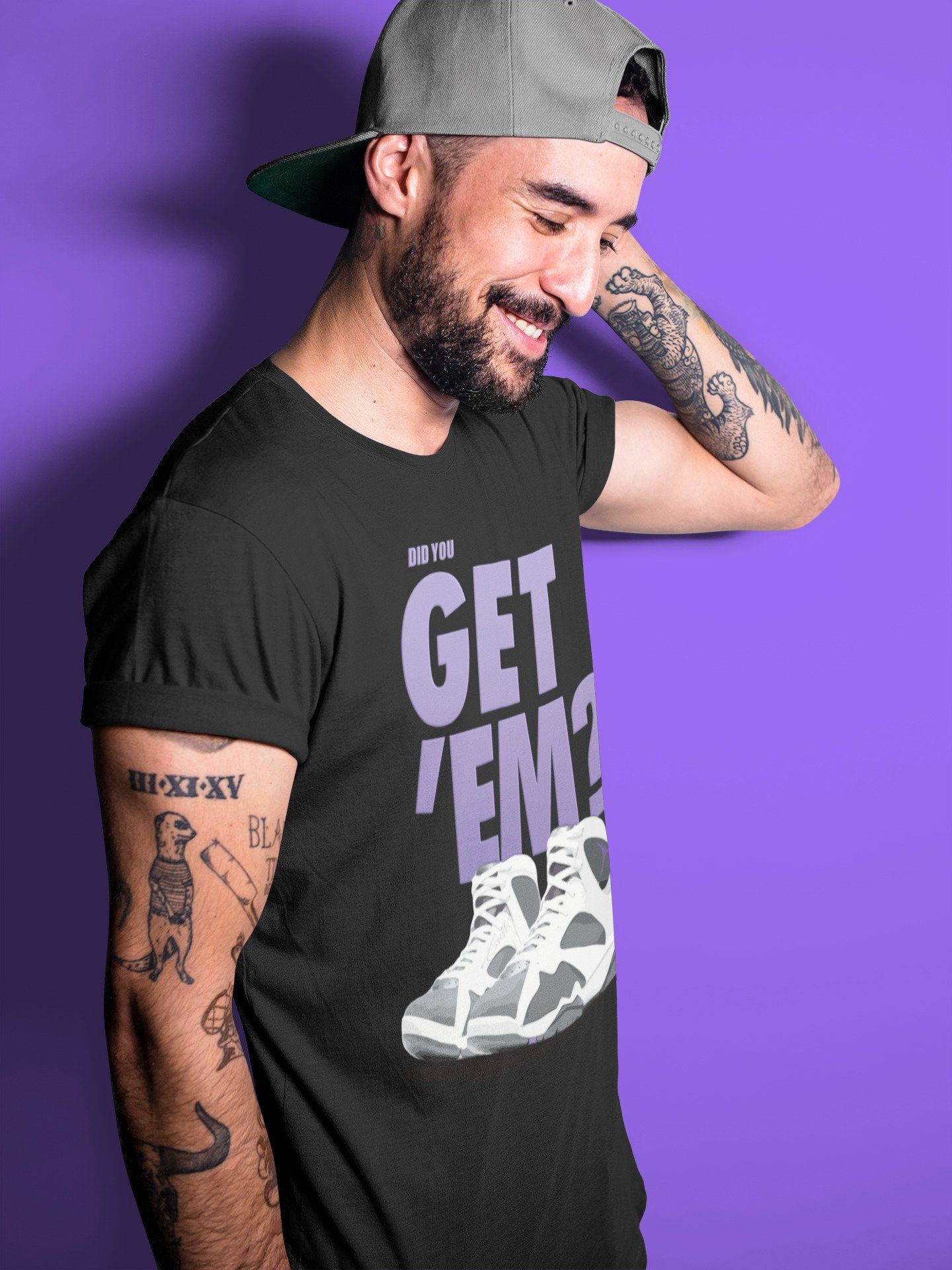 Did You Get 'Em Unisex Tops - Air Jordan 7 Flint