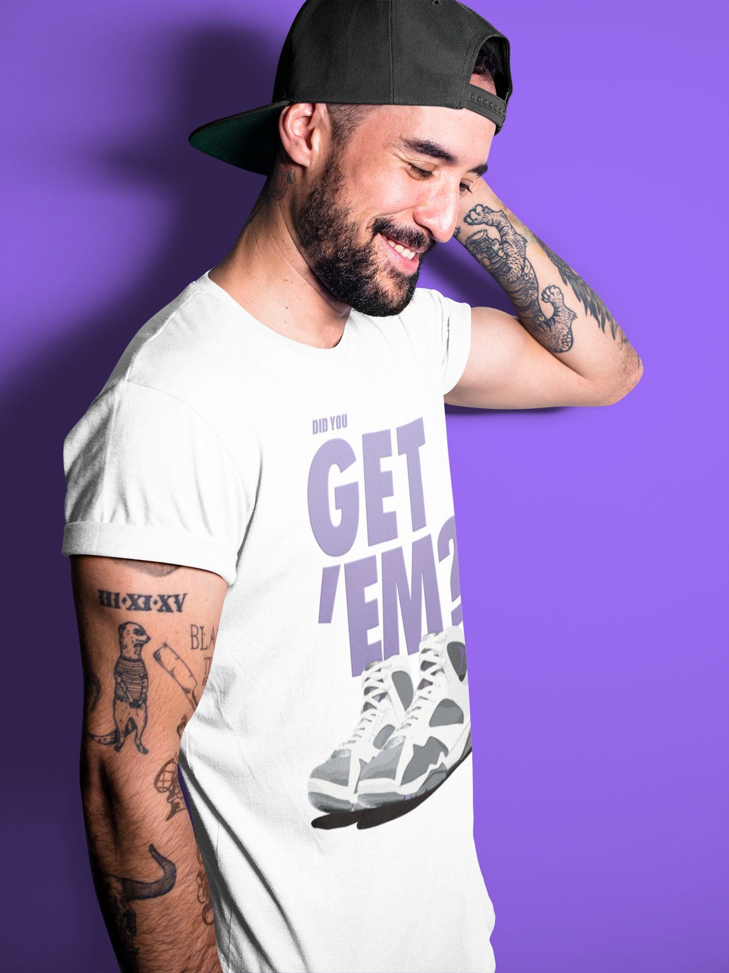 Did You Get 'Em Unisex Tops - Air Jordan 7 Flint