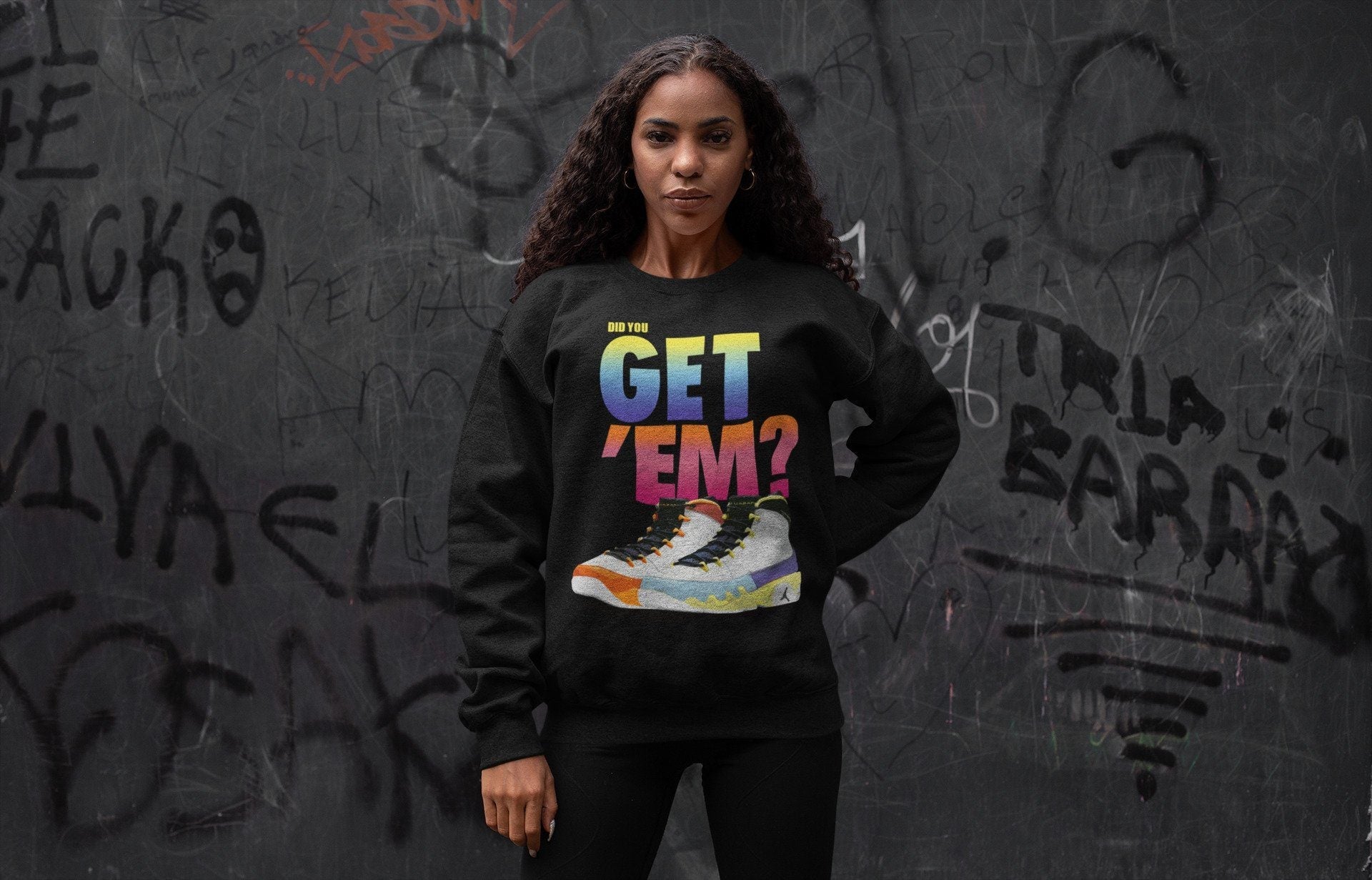 Did You Get 'Em Unisex Tops - Air Jordan 9 Change The World