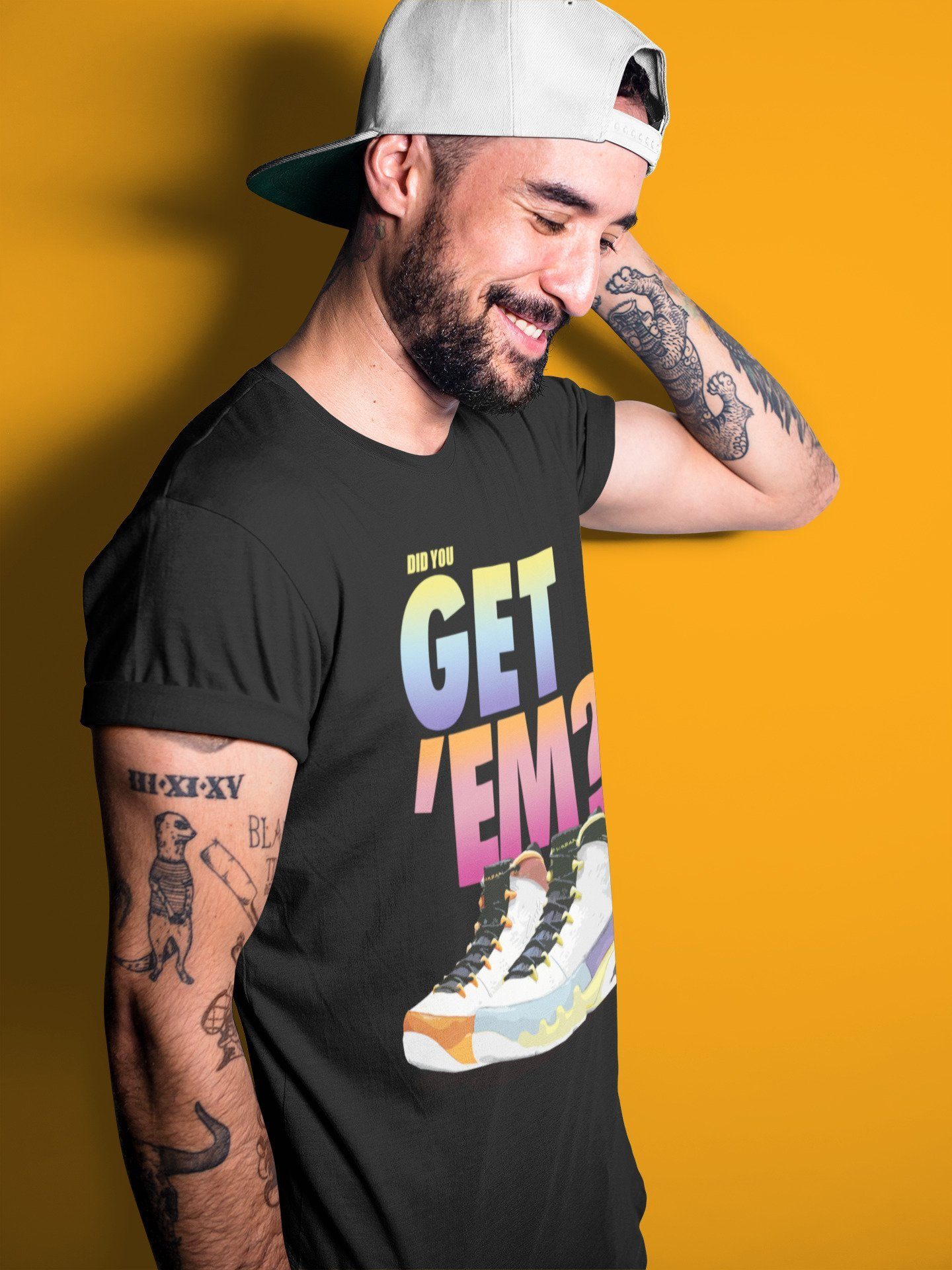 Did You Get 'Em Unisex Tops - Air Jordan 9 Change The World