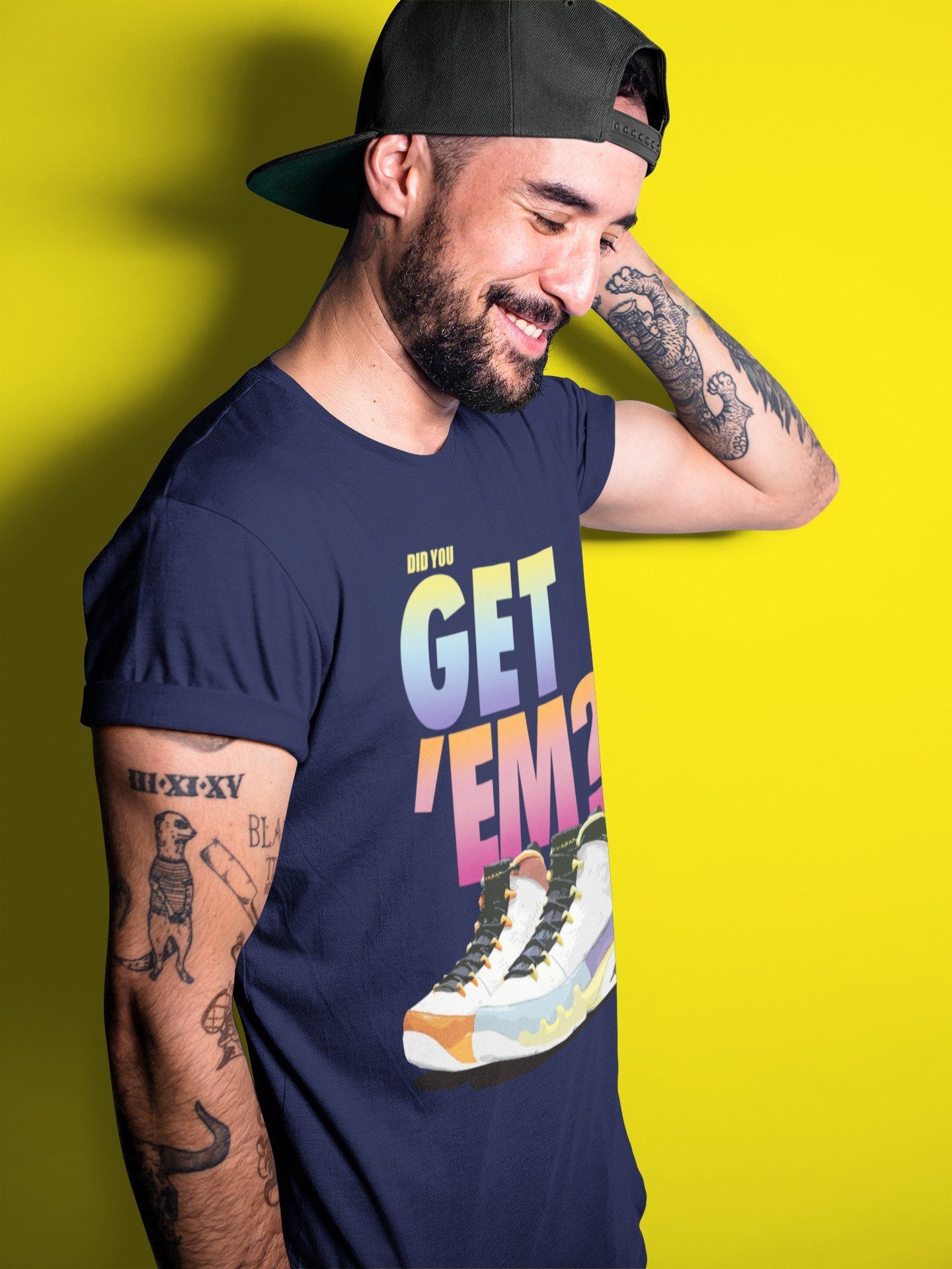 Did You Get 'Em Unisex Tops - Air Jordan 9 Change The World