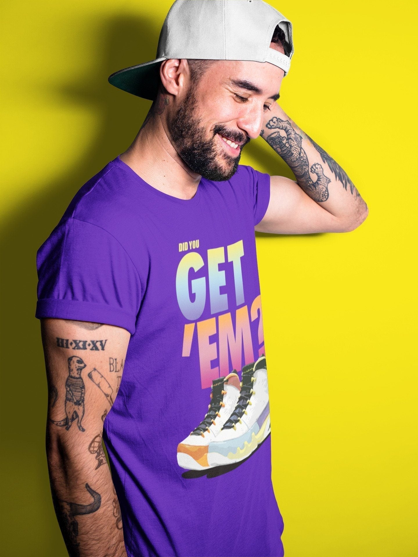 Did You Get 'Em Unisex Tops - Air Jordan 9 Change The World