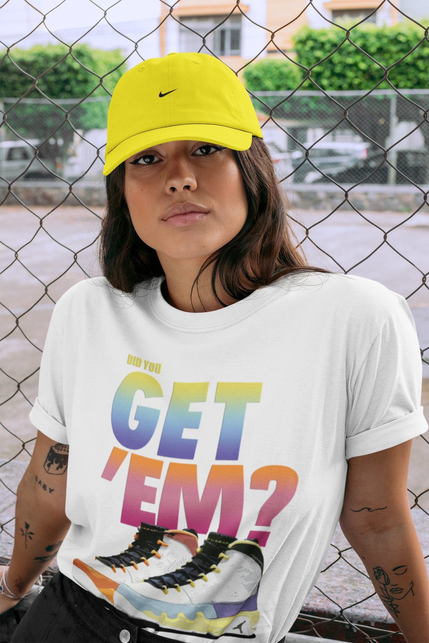 Did You Get 'Em Unisex Tops - Air Jordan 9 Change The World
