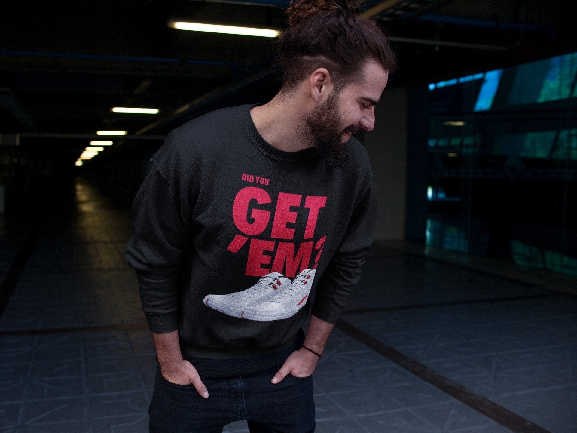Did You Get 'Em Unisex Tops - Air Jordan 12 Twist