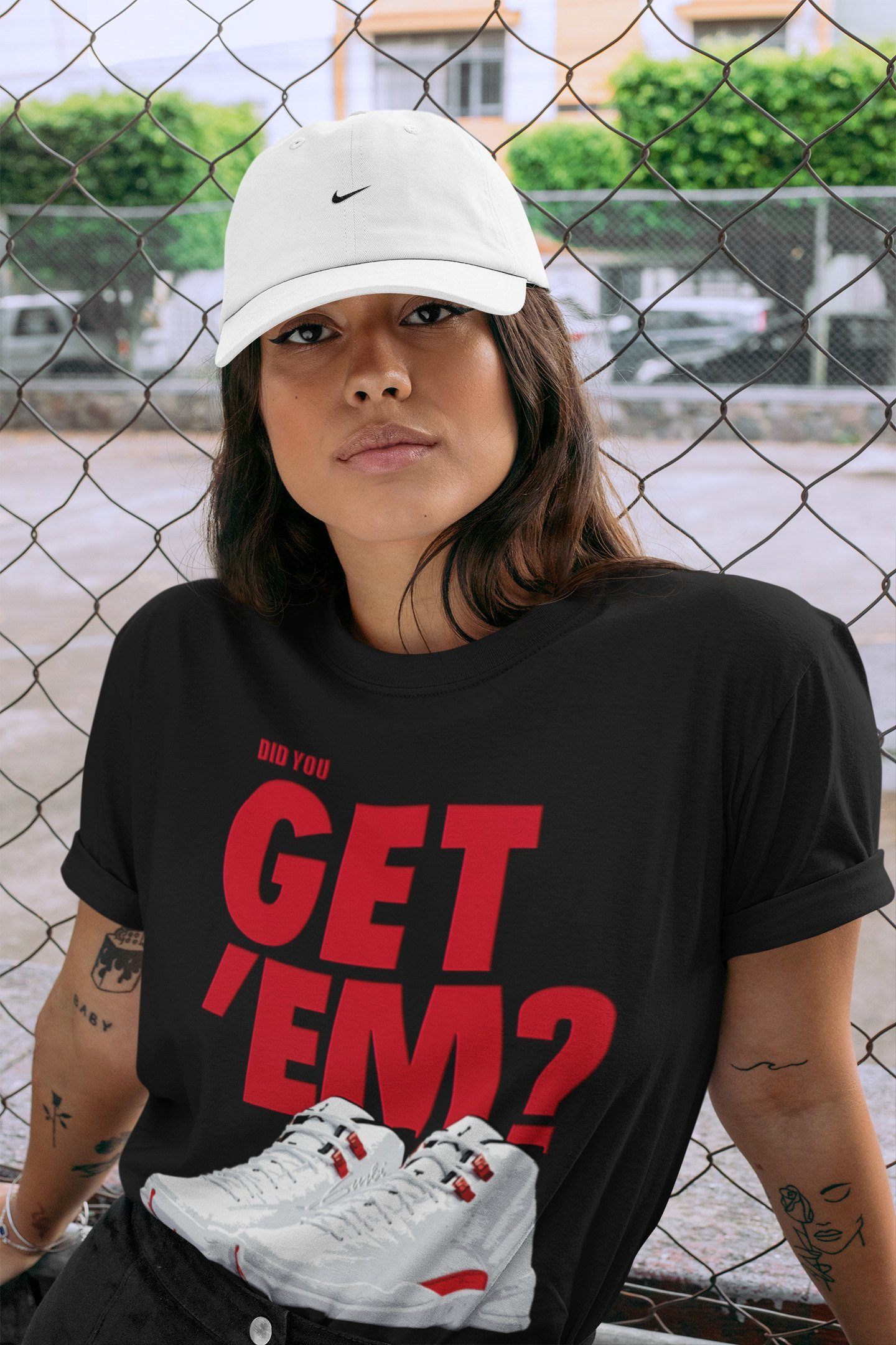 Did You Get 'Em Unisex Tops - Air Jordan 12 Twist