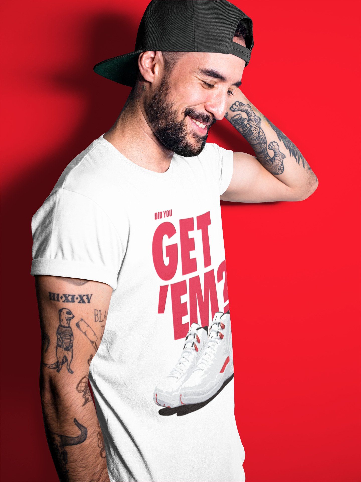 Did You Get 'Em Unisex Tops - Air Jordan 12 Twist