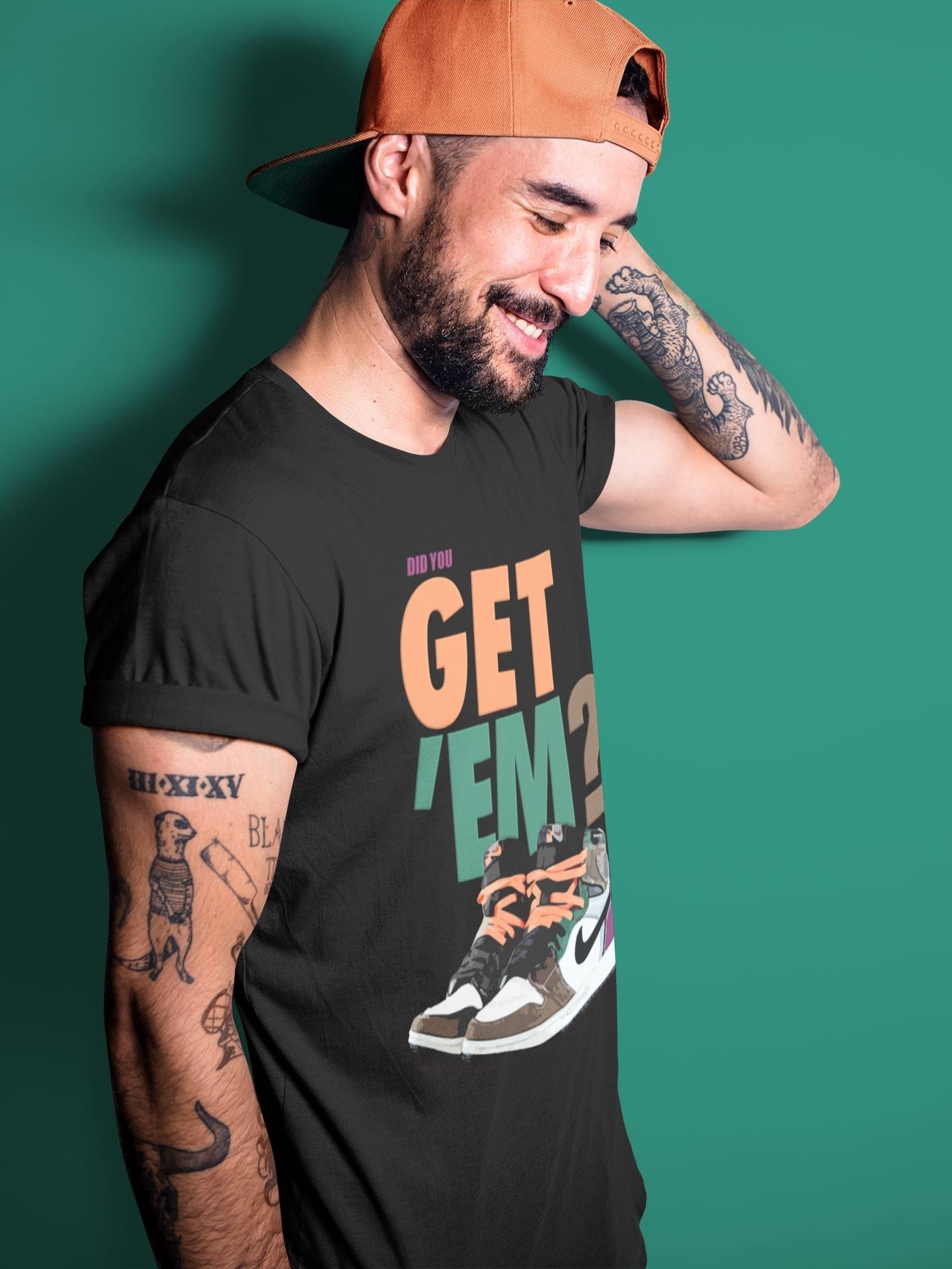 Did You Get 'Em Unisex Tops - Air Jordan 1 Hand Crafted