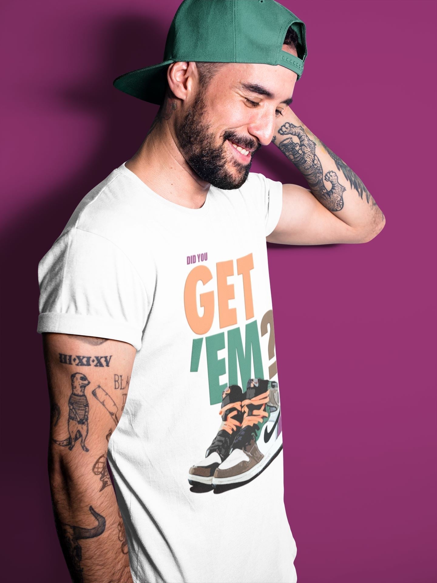 Did You Get 'Em Unisex Tops - Air Jordan 1 Hand Crafted