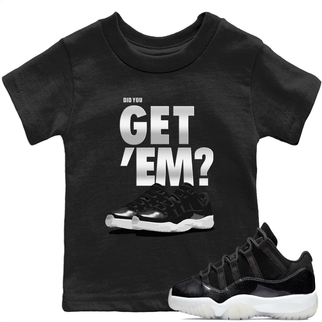 Did You Get 'Em Kids Tops - Air Jordan 11 72-10