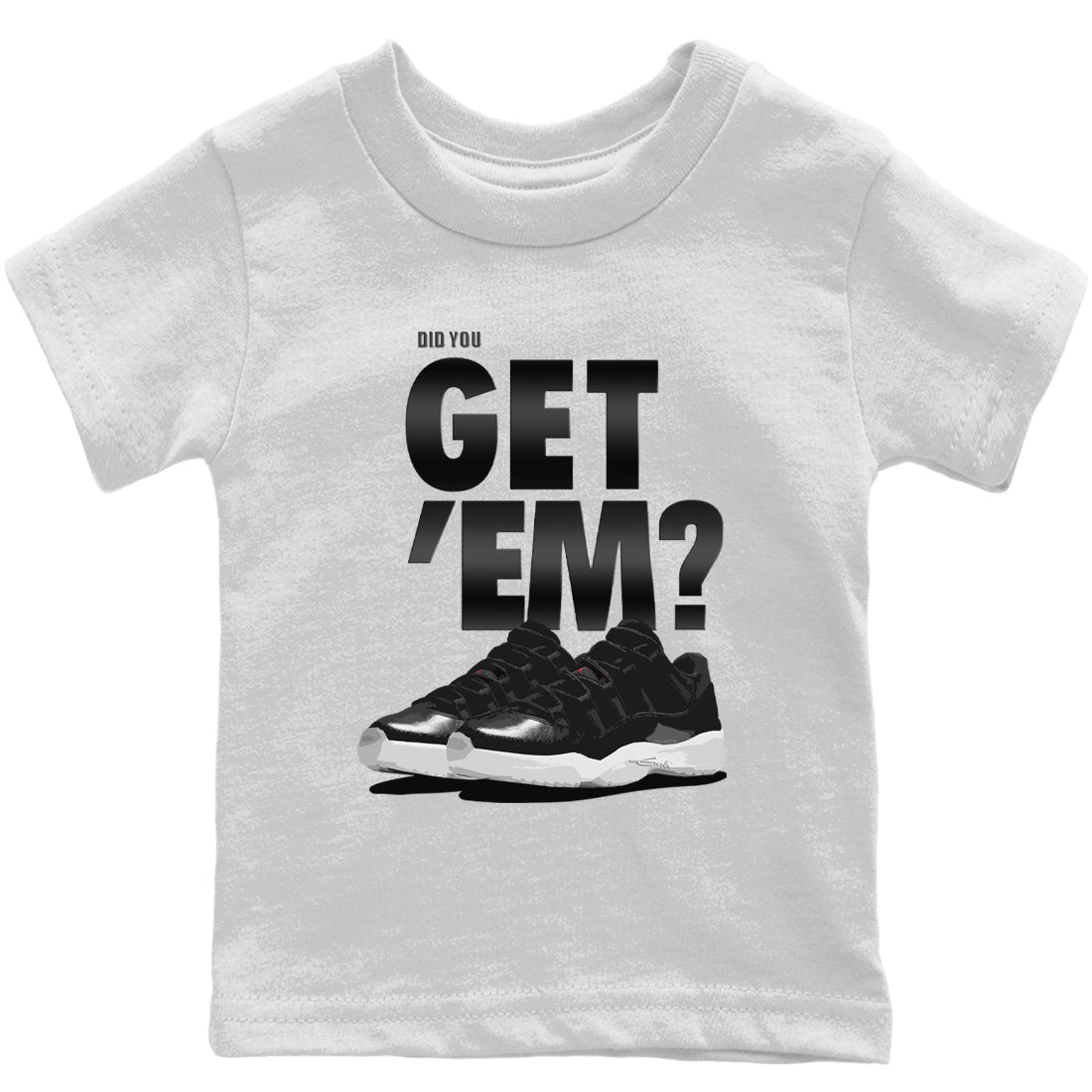Did You Get 'Em Kids Tops - Air Jordan 11 72-10