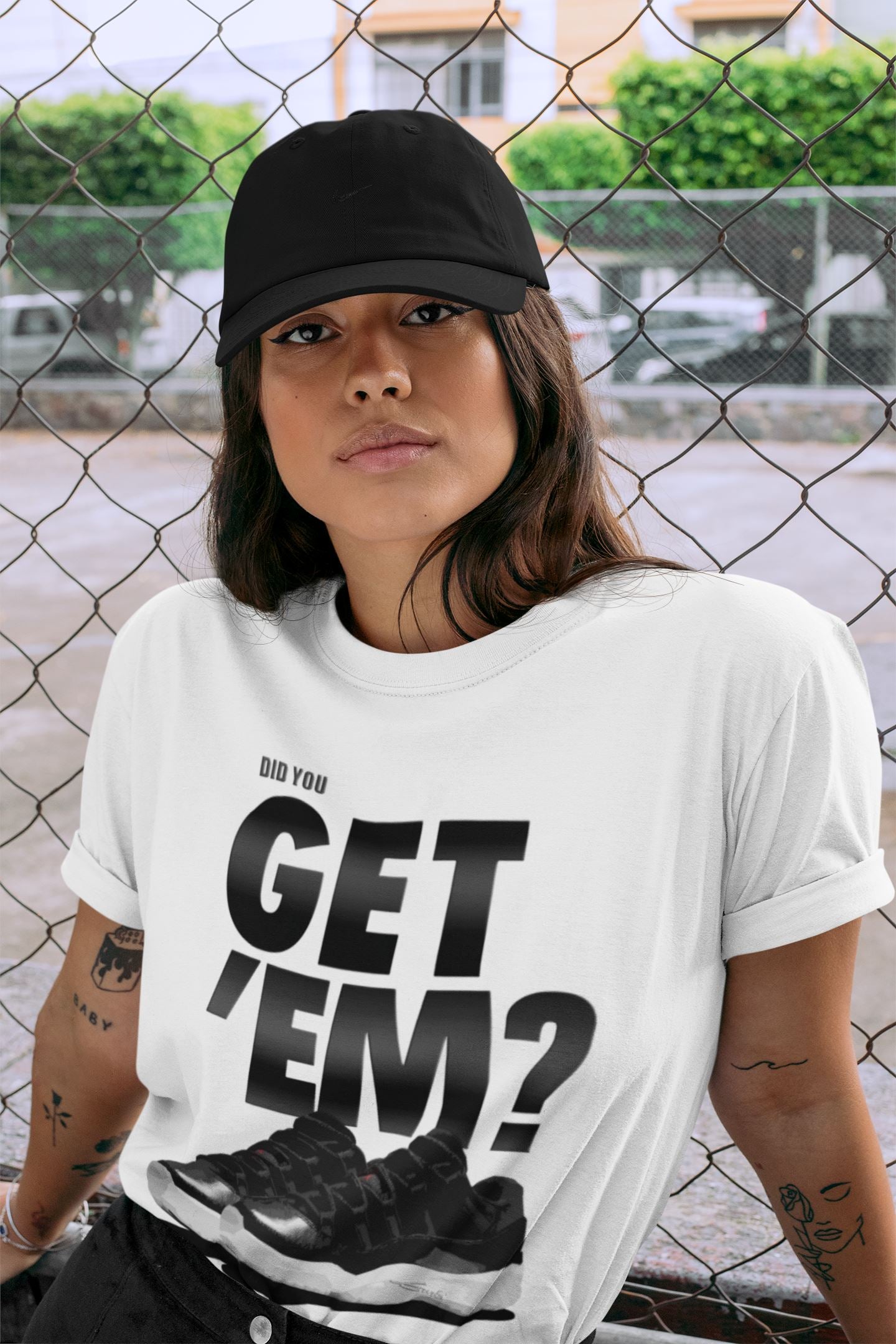 Did You Get 'Em Unisex Tops - Air Jordan 11 72-10
