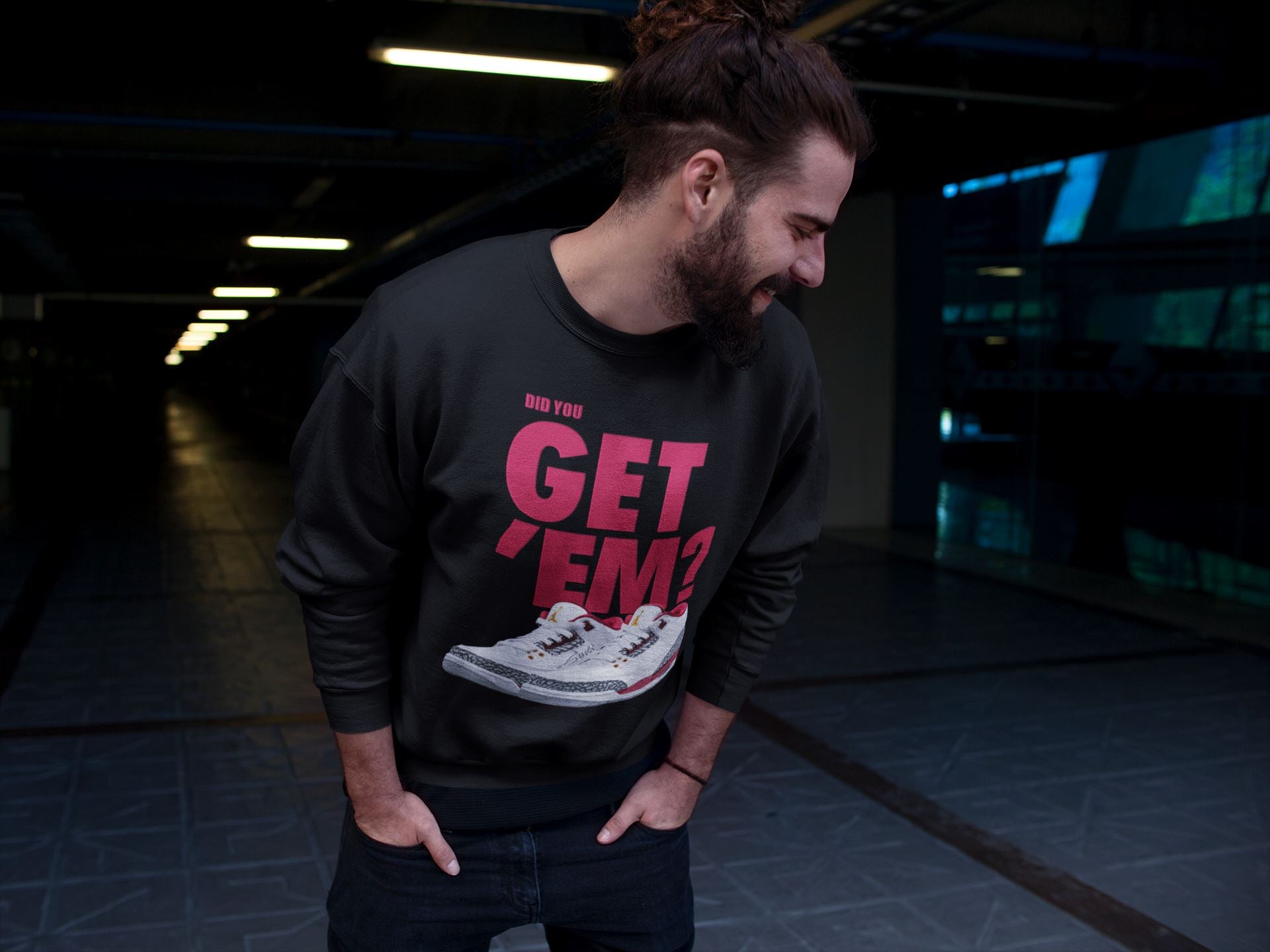 Did You Get 'Em Unisex Tops - Air Jordan 3 Cardinal
