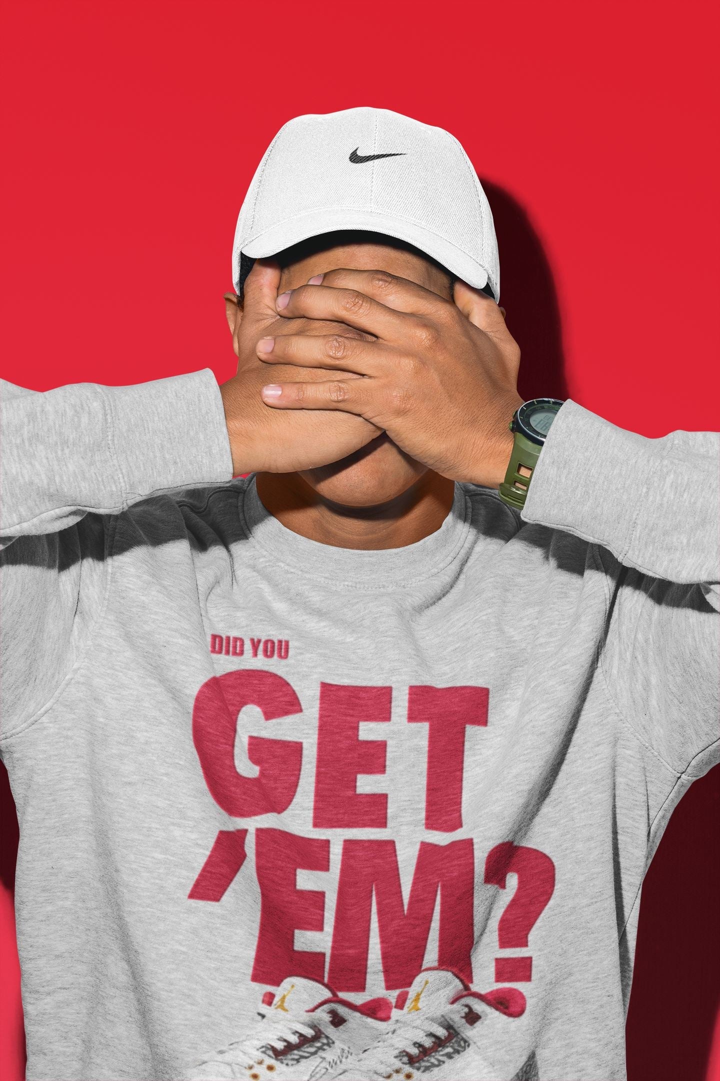 Did You Get 'Em Unisex Tops - Air Jordan 3 Cardinal