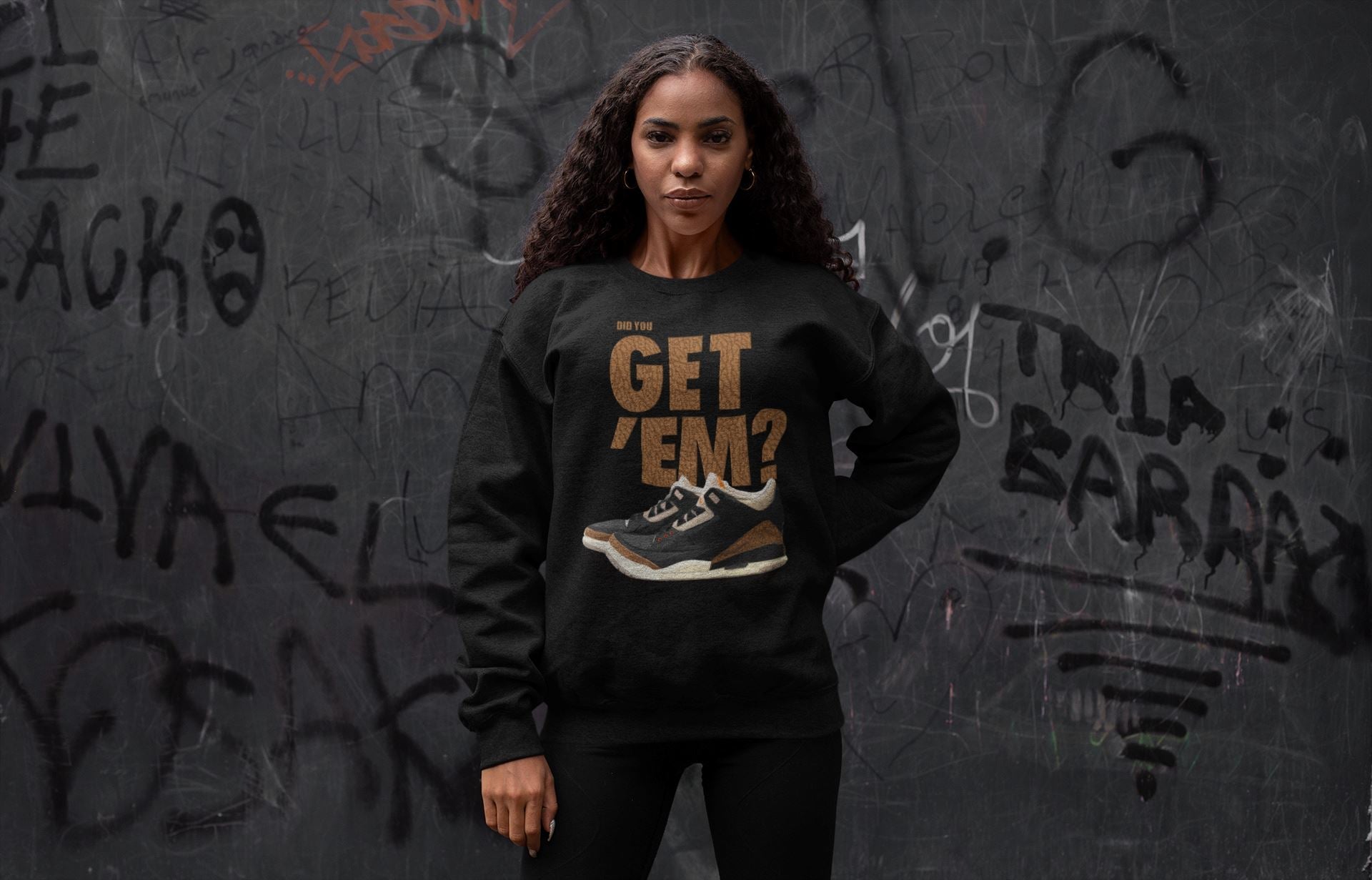 Did You Get 'Em Unisex Tops - Air Jordan 3 Desert Elephant