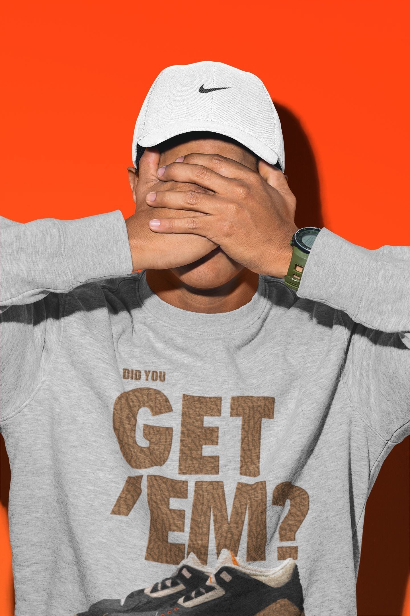 Did You Get 'Em Unisex Tops - Air Jordan 3 Desert Elephant