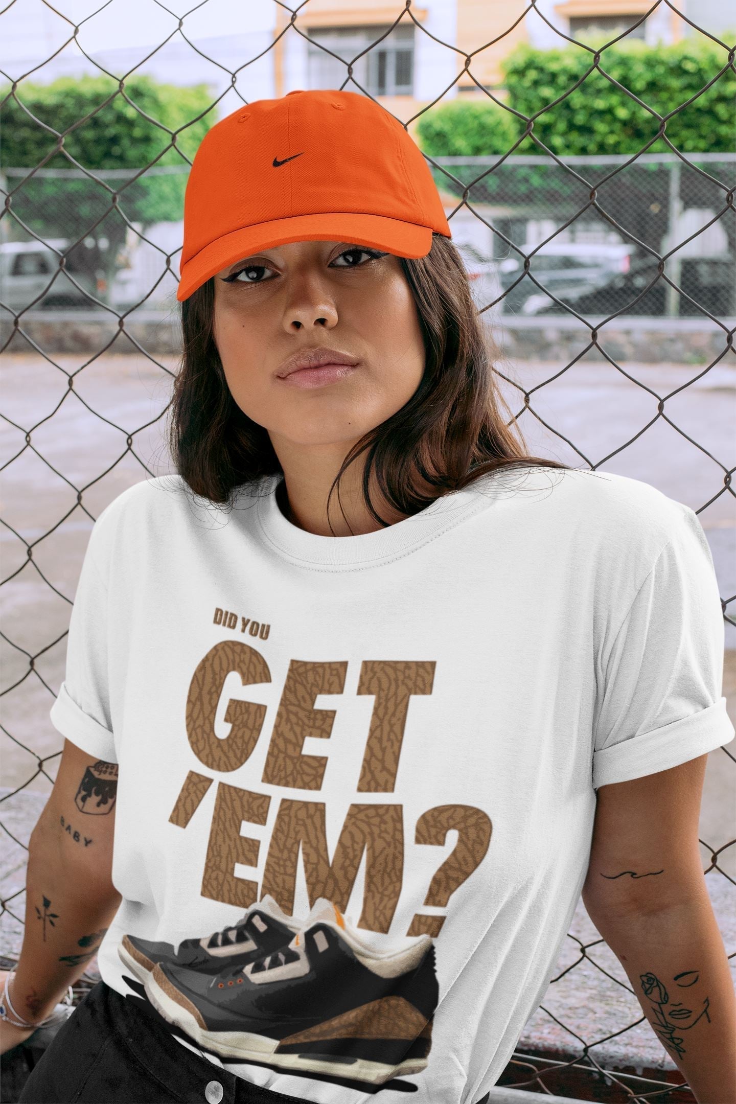 Did You Get 'Em Unisex Tops - Air Jordan 3 Desert Elephant