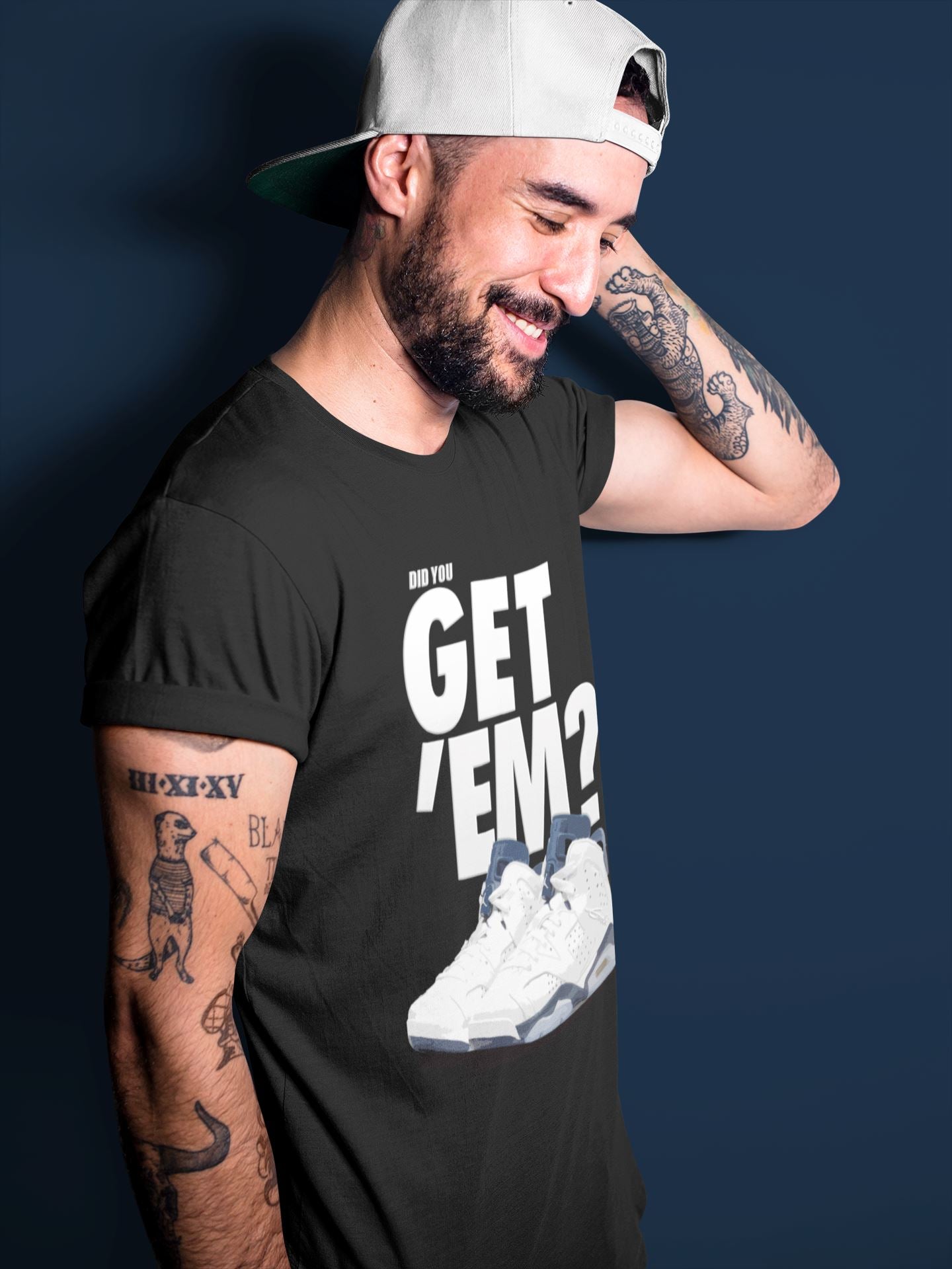 Did You Get 'Em Unisex Tops - Air Jordan 6 Midnight Navy
