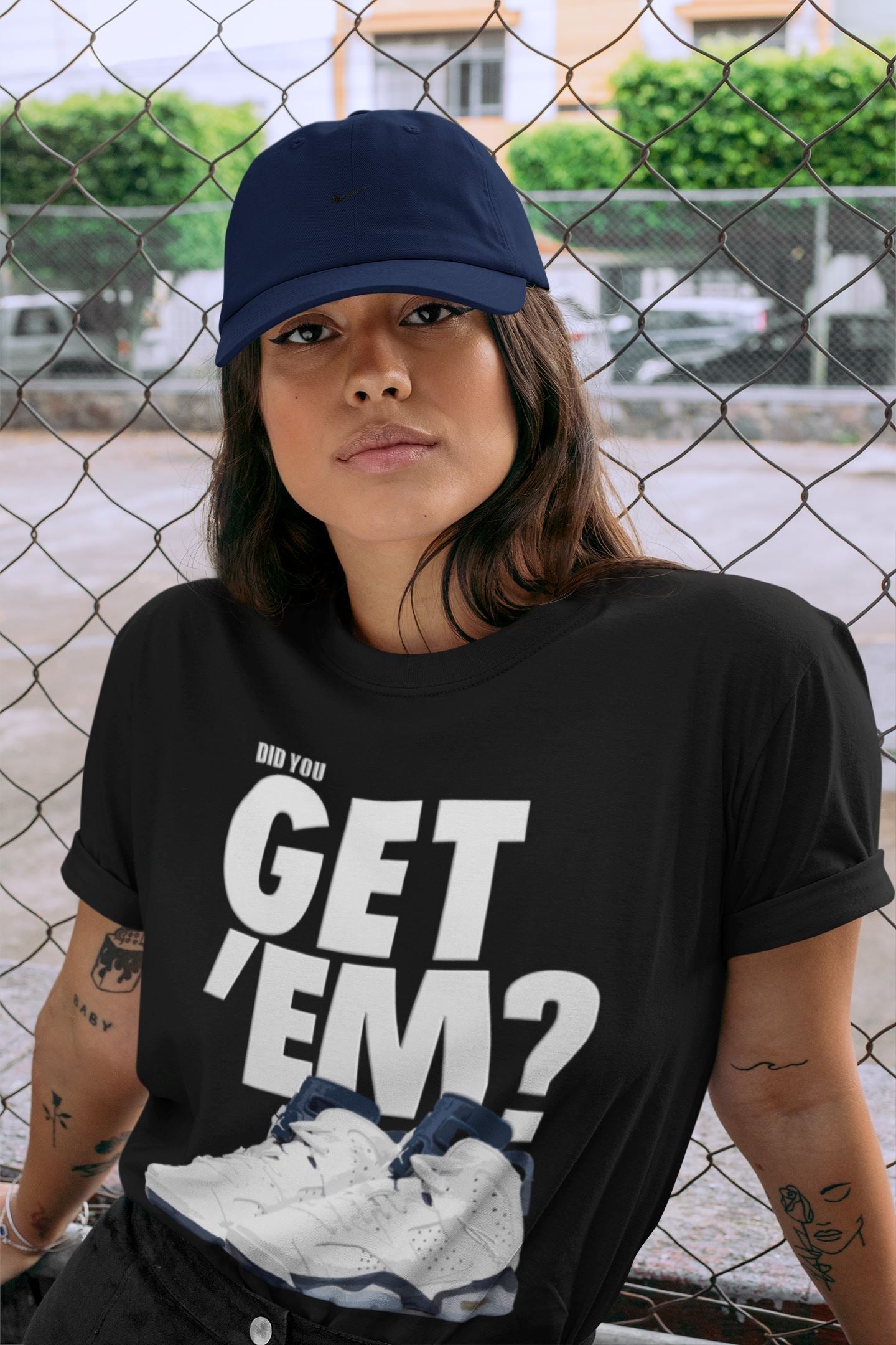Did You Get 'Em Unisex Tops - Air Jordan 6 Midnight Navy