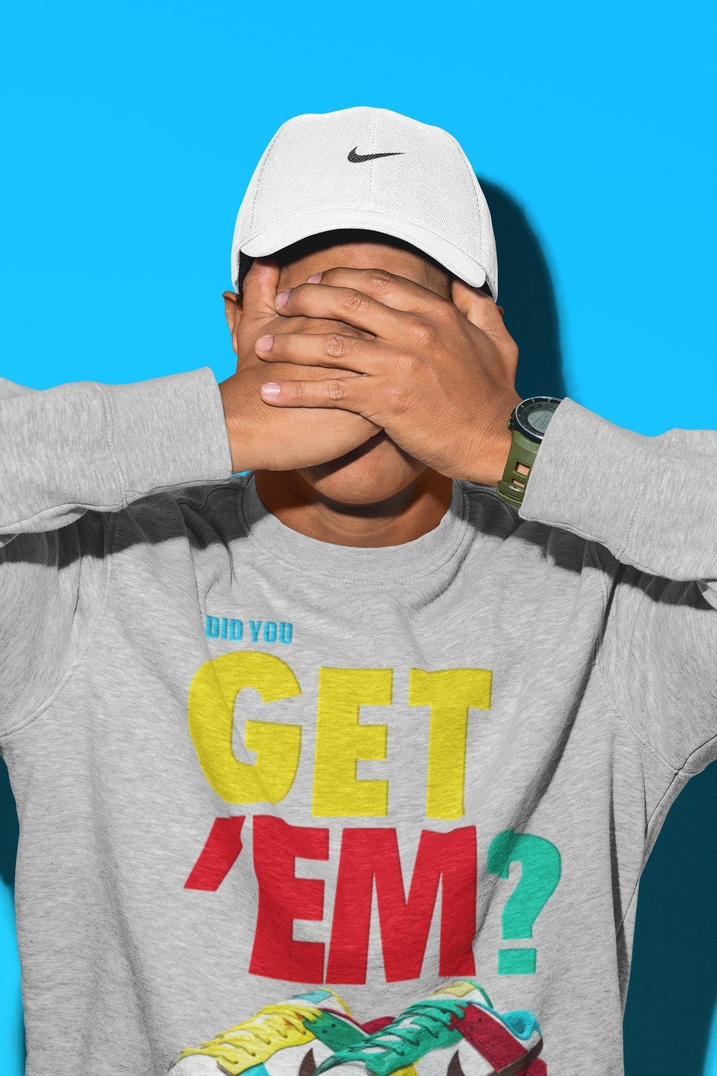 Did You Get 'Em Unisex Tops - Dunk Free 99 White