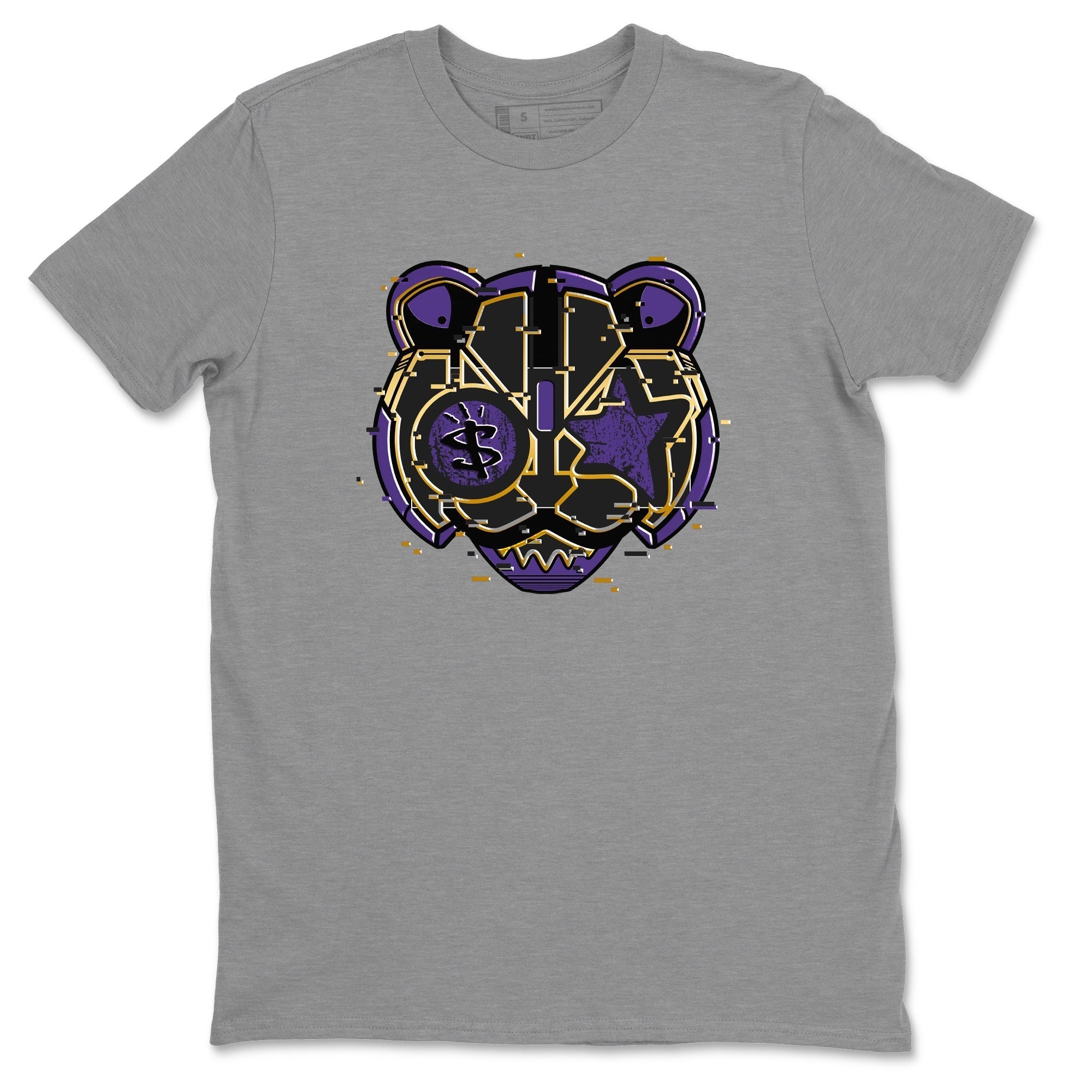 Digital Cat Face Unisex Tops - Air Jordan 12 Field Purple