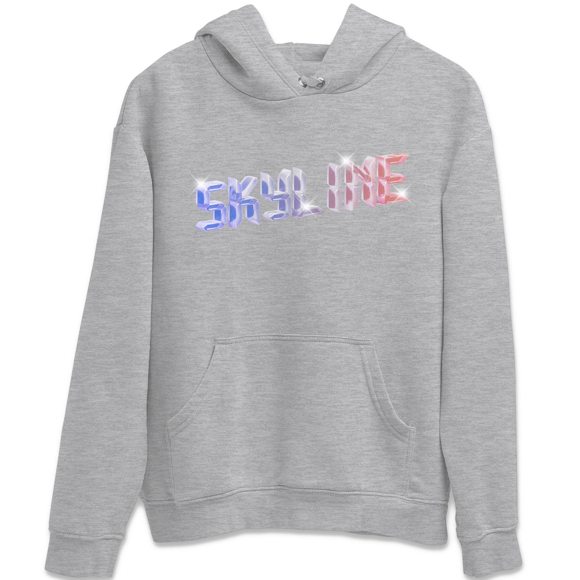 Digital Crystal Unisex Tops - Air Jordan 1 Skyline