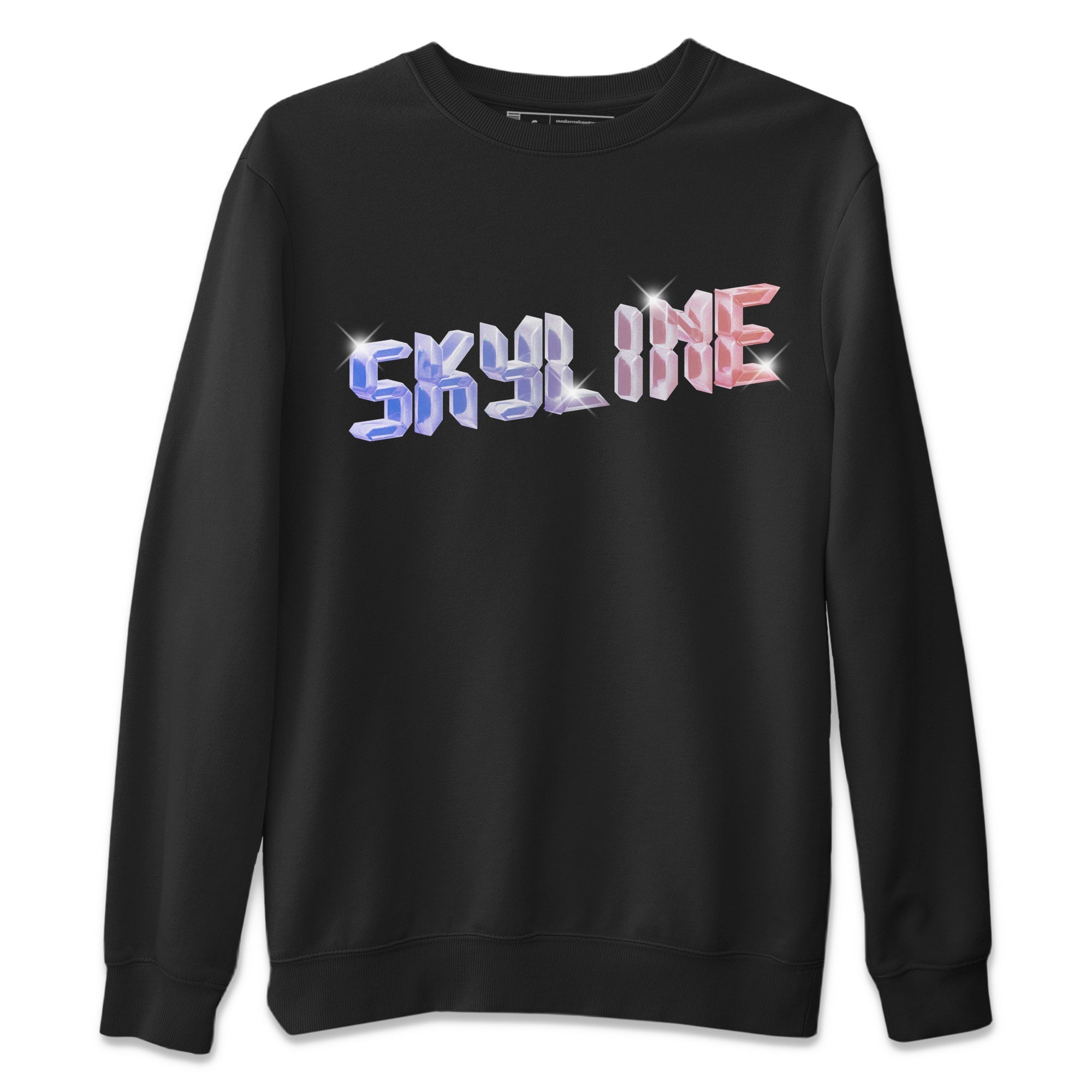 Digital Crystal Unisex Tops - Air Jordan 1 Skyline