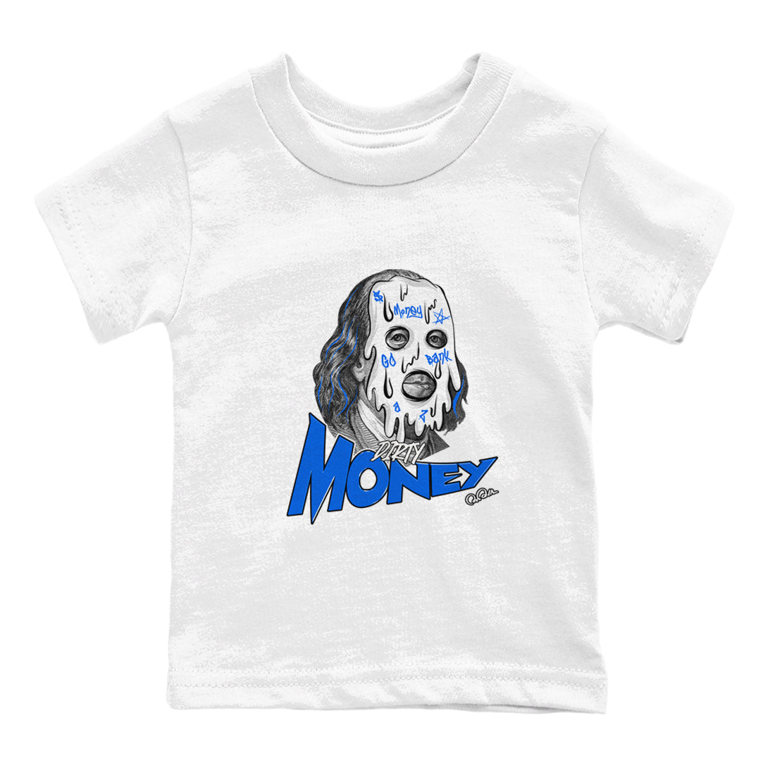 Dirty Money snkmatch Tees Kids - Air Jordan 1 Game Royal