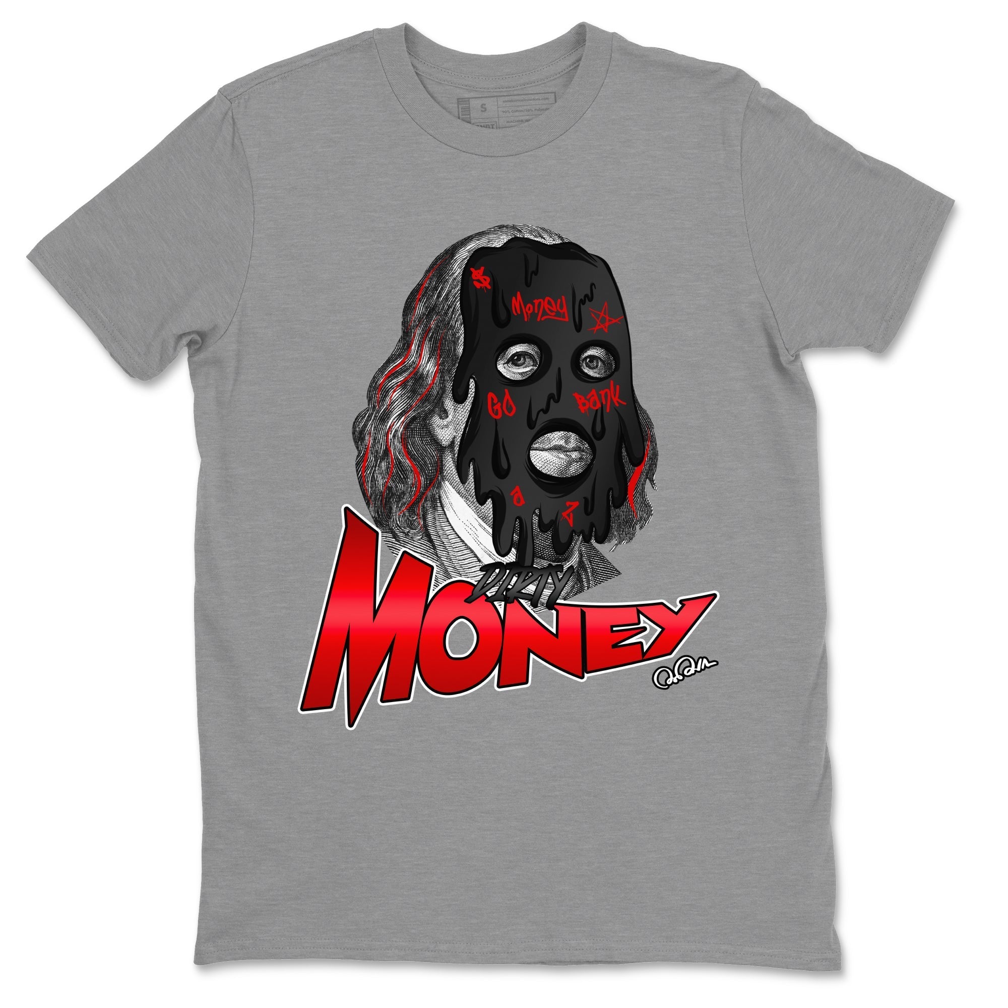 Dirty Money Unisex Tops - Air Jordan 1 Satin Bred