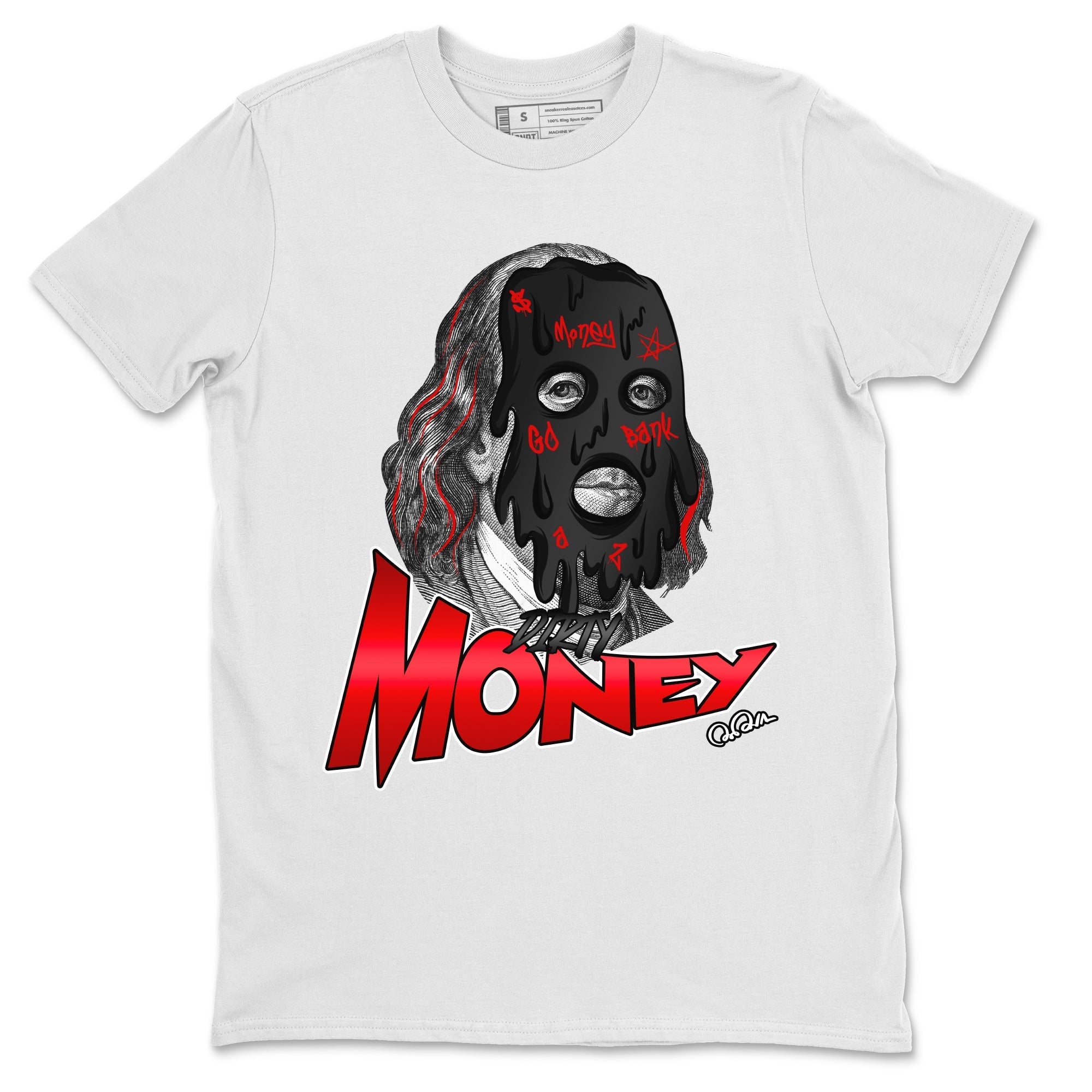 Dirty Money Unisex Tops - Air Jordan 1 Satin Bred