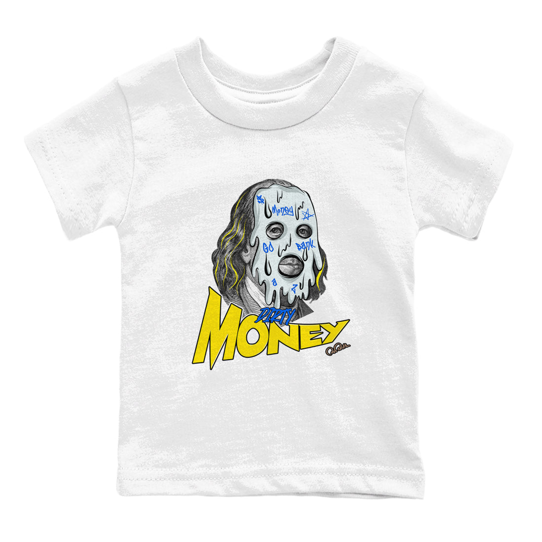 Dirty Money snkmatch Tees Kids - Air Jordan 1 Travis Scott Canary