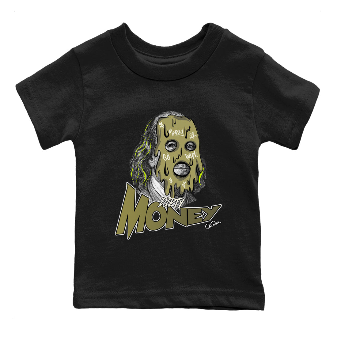 Dirty Money snkmatch Tee Kids - Air Jordan 1 Travis Scott Golf